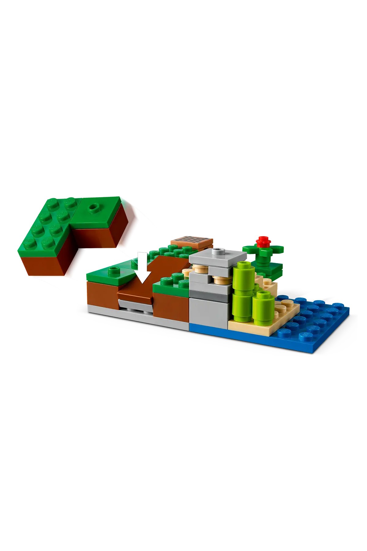 Lego Minecraft Creeper Pususu 21177