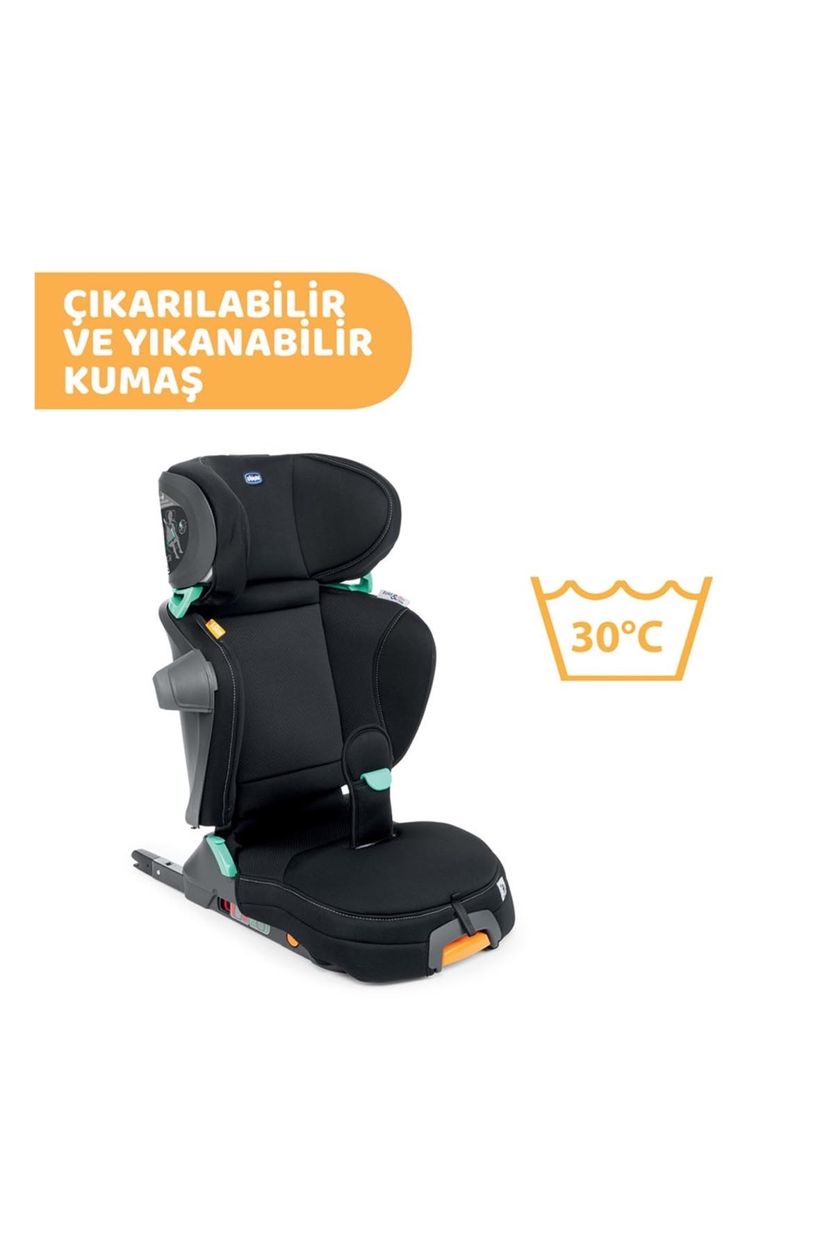 Chicco Fold&Go I-Size Oto Koltuğu Black Siyah