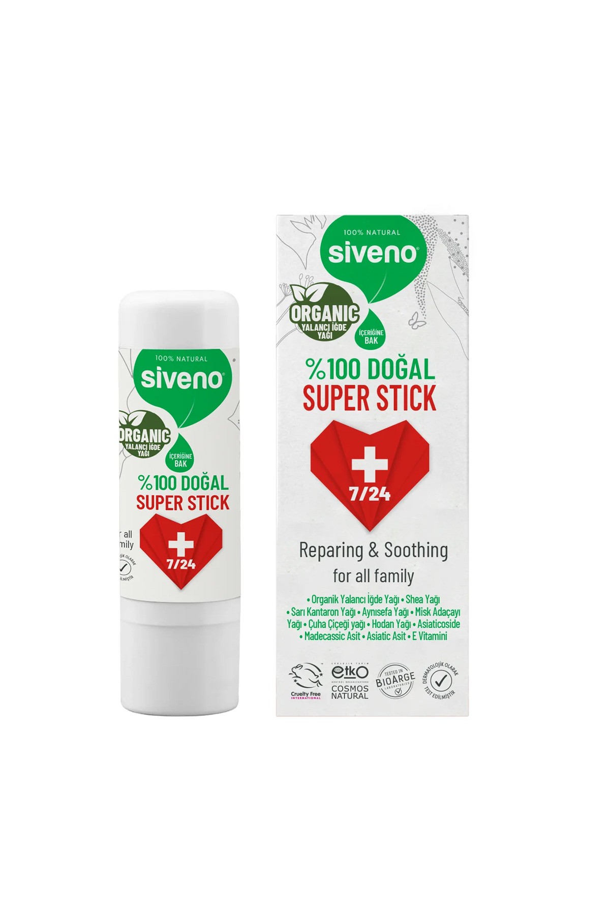 Siveno %100 Doğal Super Stick