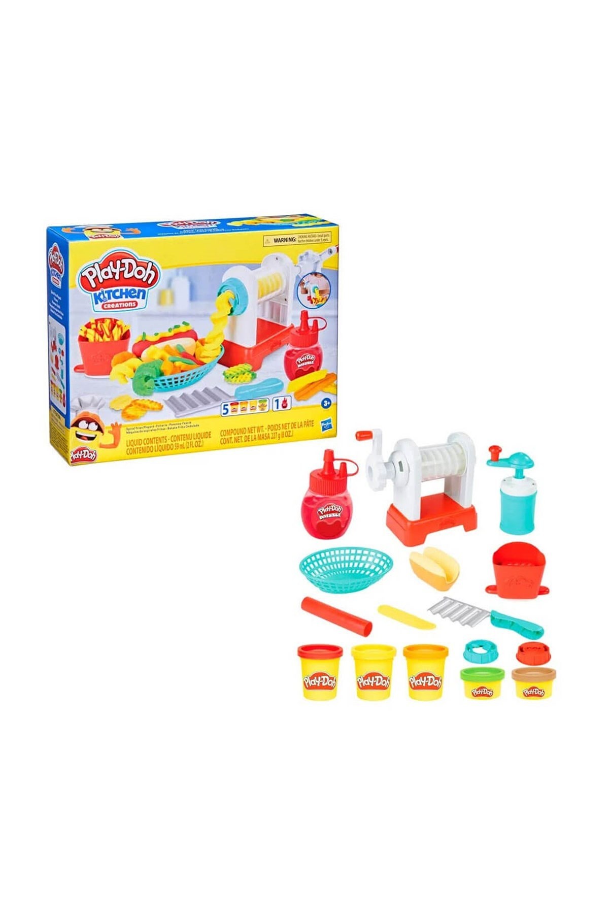 Play-Doh Patates Kızartması Eğlencesi