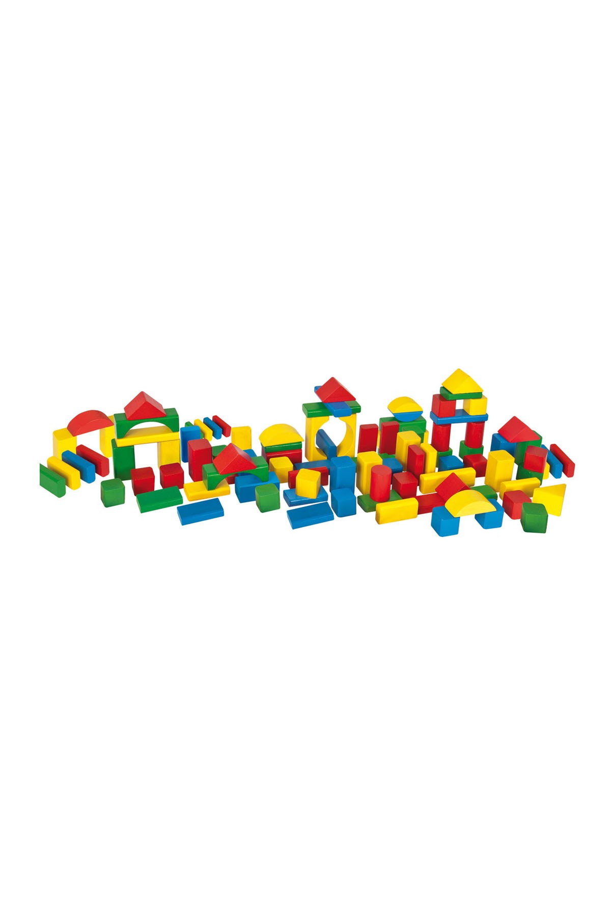 Eichhorn Renkli Ahşap Bloklar 100 Parça
