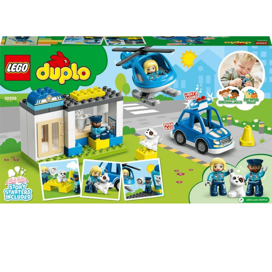 Lego Duplo Kurtarma Polis Merkezi ve Helikopter 10959