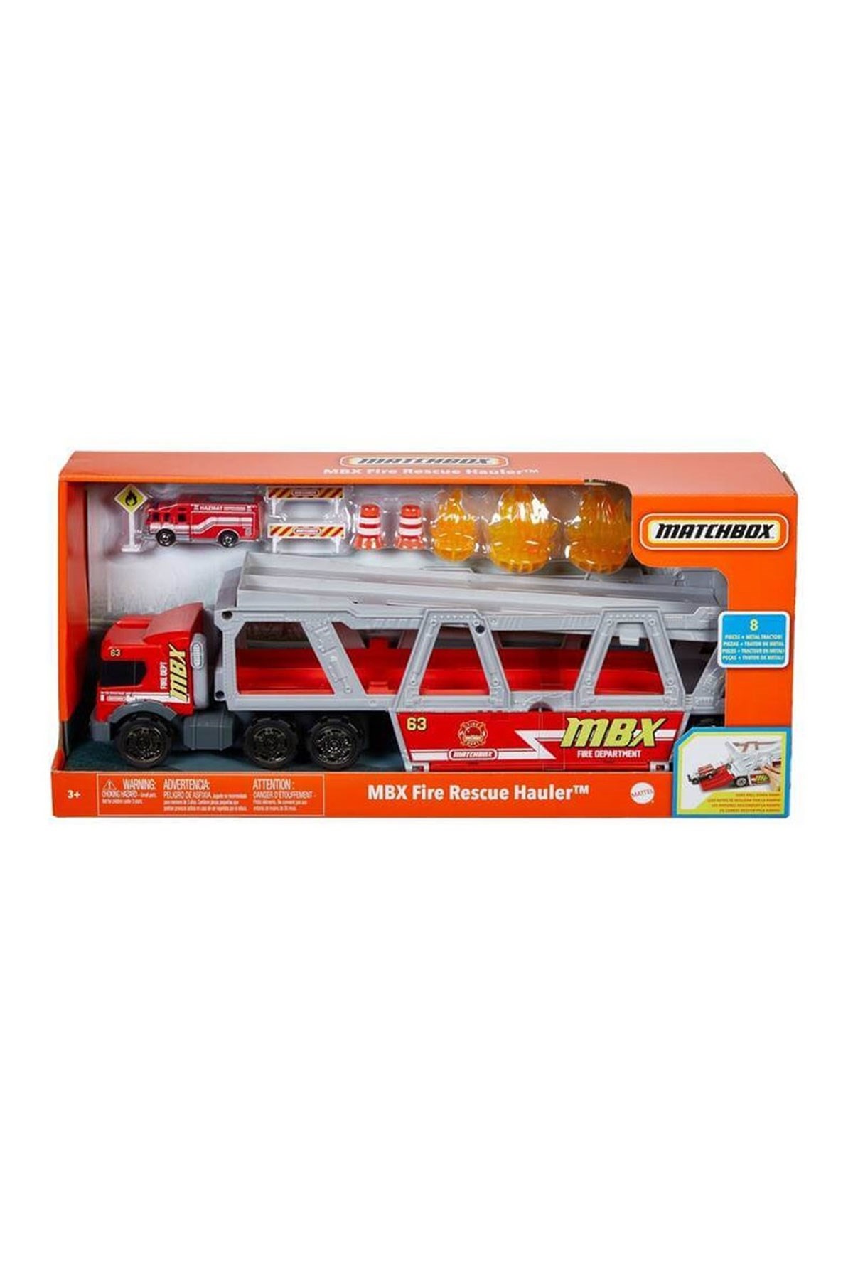 Matchbox Taşıyıcı İtfaiye Aracı Oyun Seti GWM23