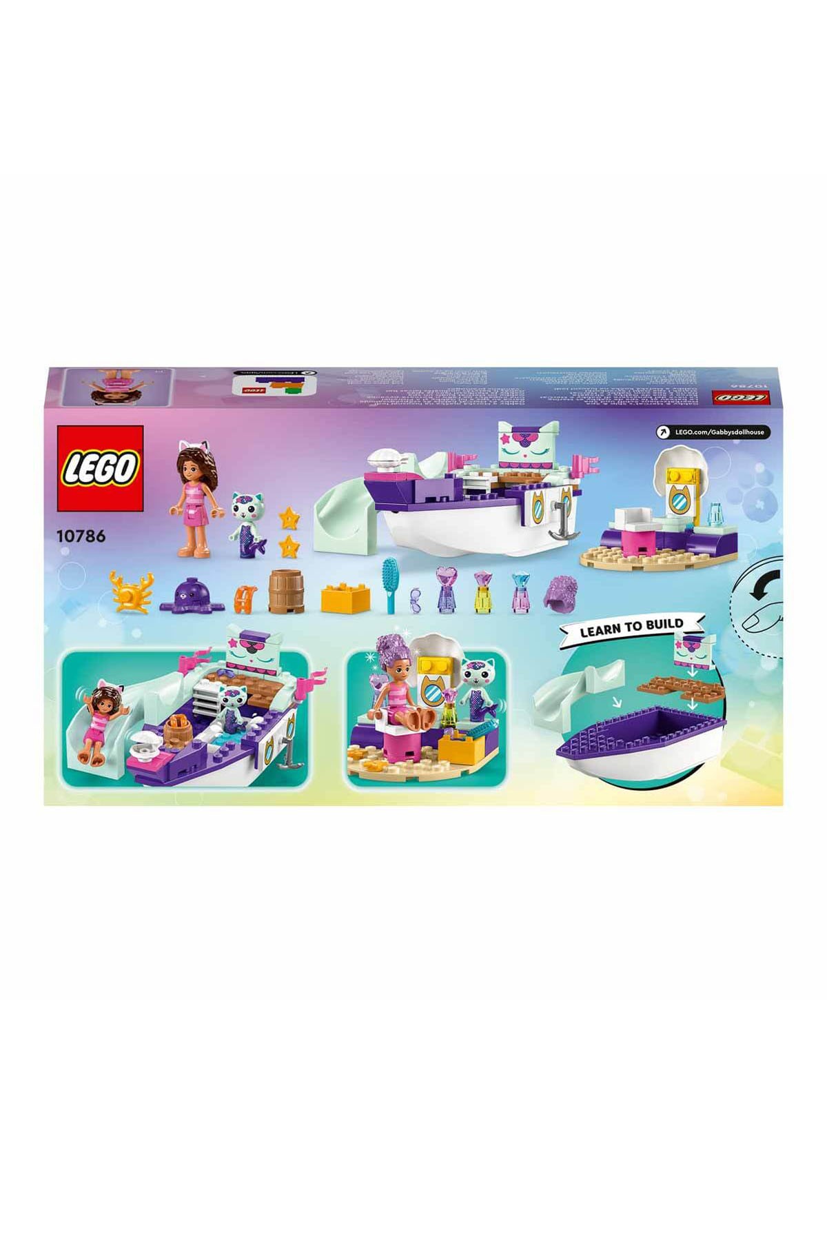 Lego Gabby ve Süslü Kedi’nin Gemisi ve Spa 10786