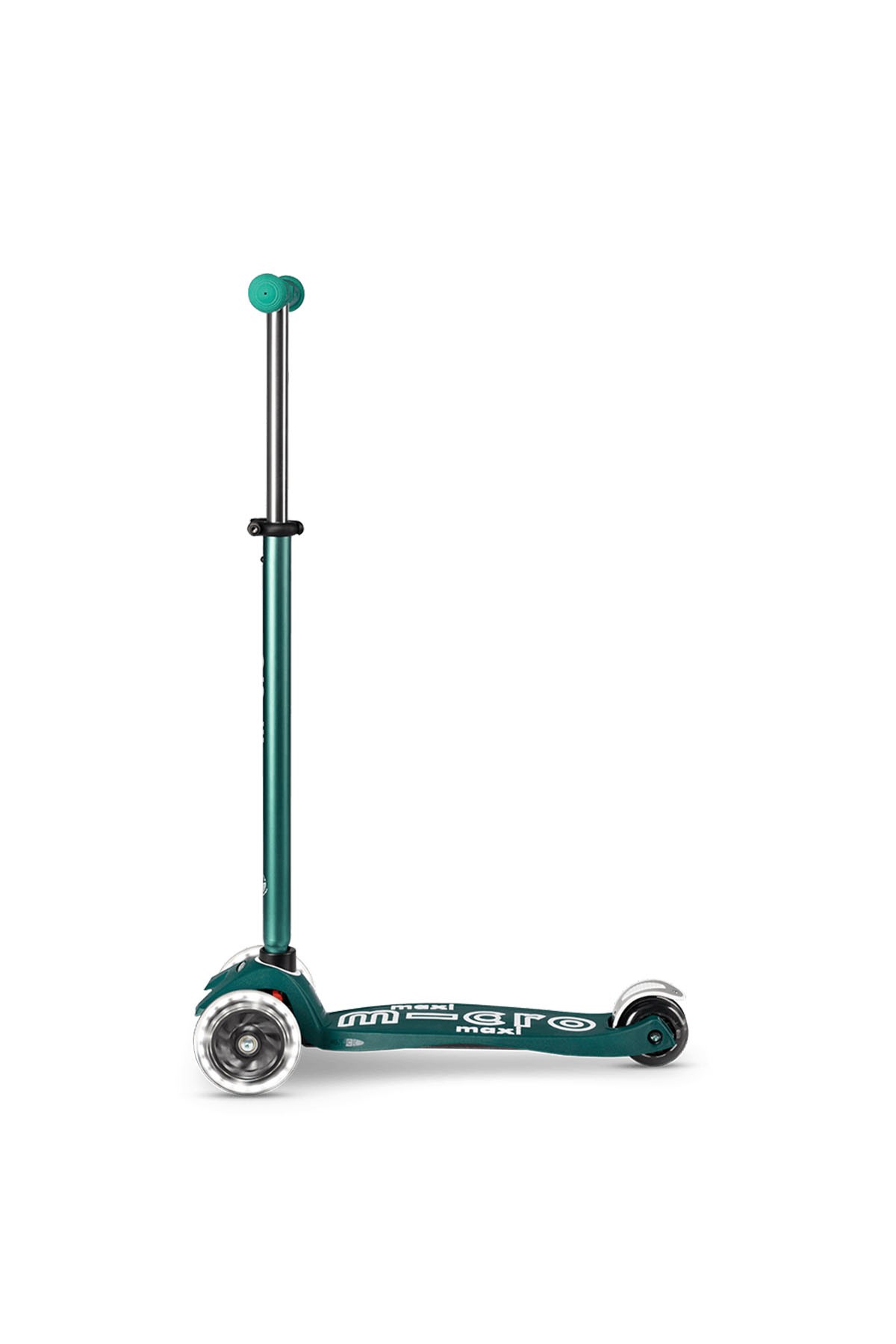 Micro Maxi Micro Deluxe ECO LED 3 Tekerlekli Scooter Green