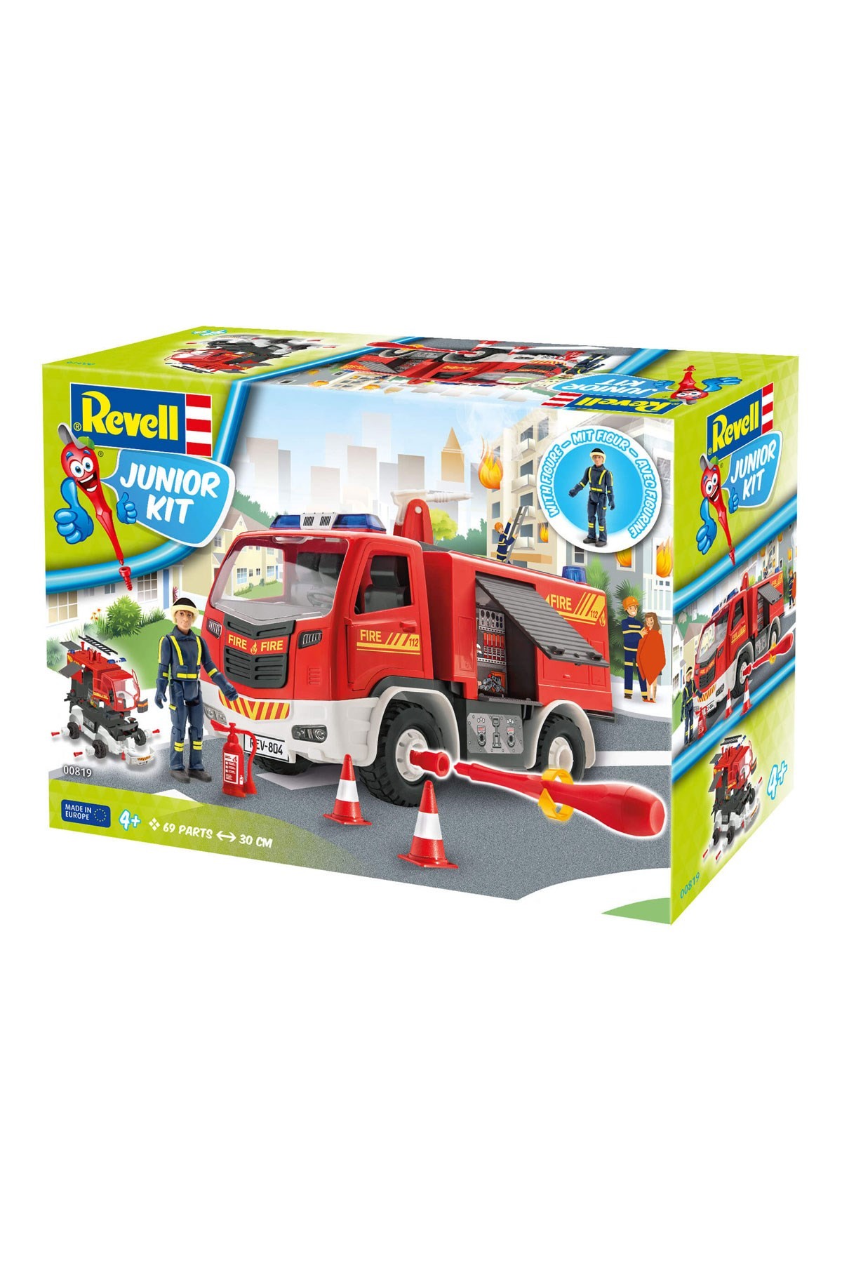 Revell Junior Kit İtfaiye Arabası - 819