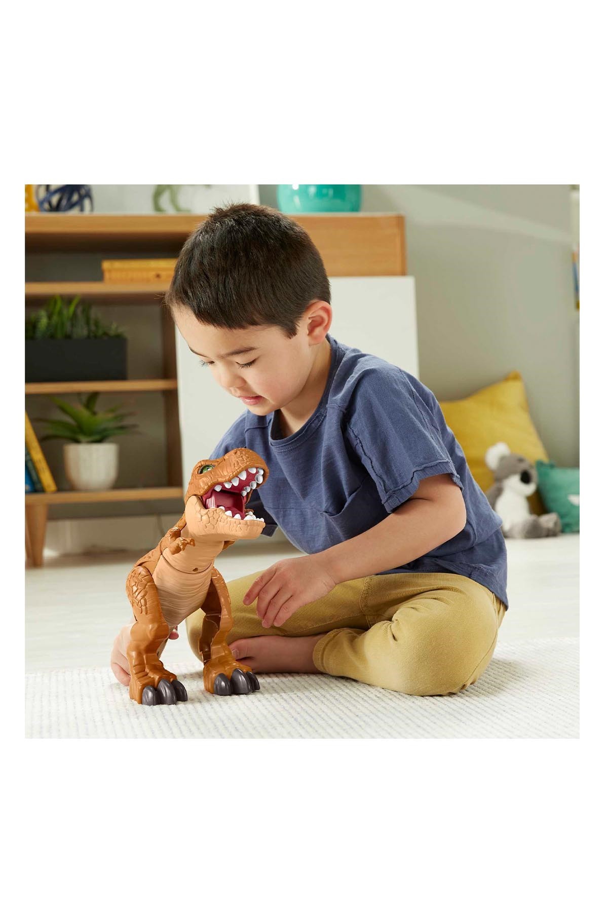 Imaginext Jurassic World T-Rex Aksiyonu