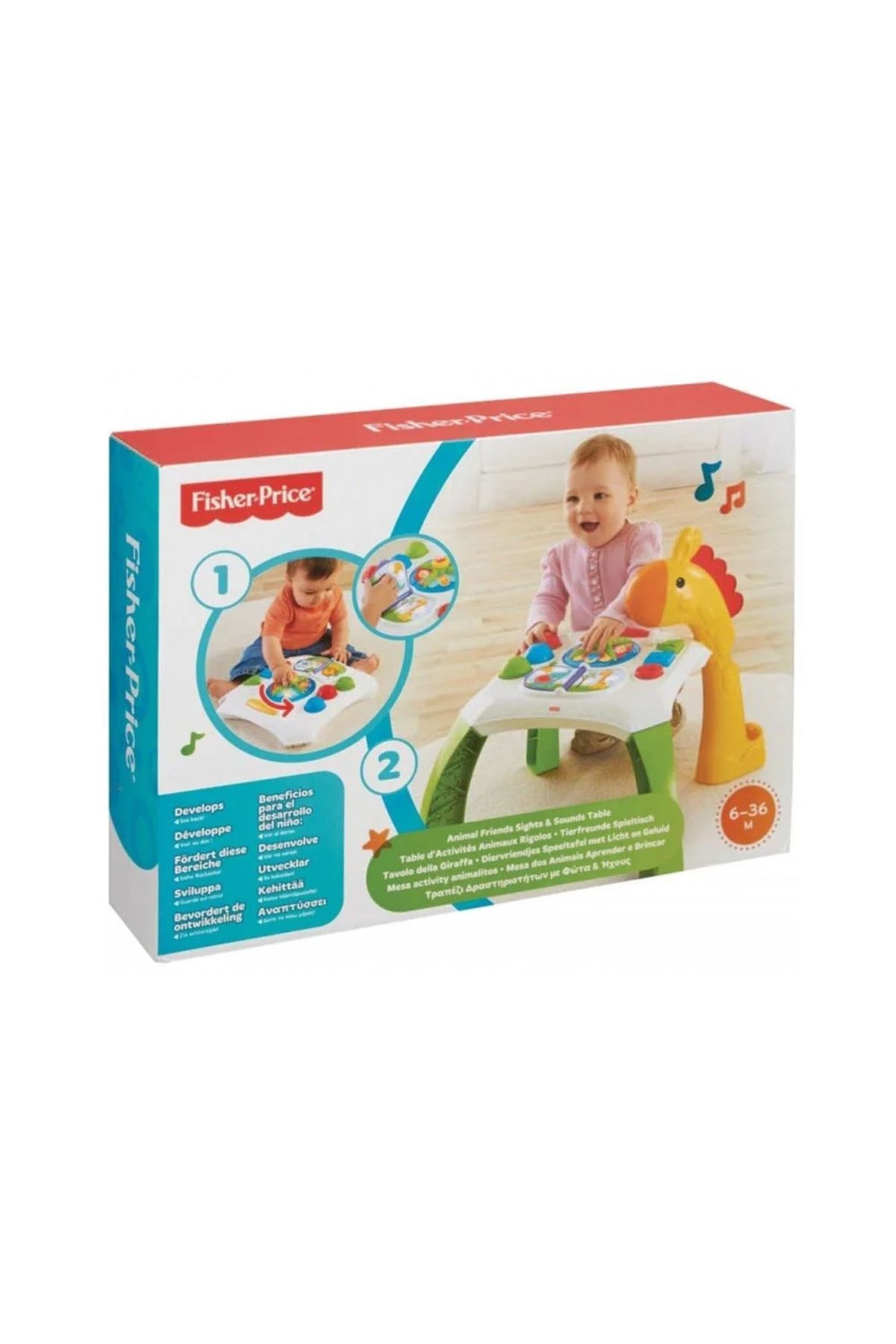 Fisher Price Melodili Zürafa Aktivite Masası