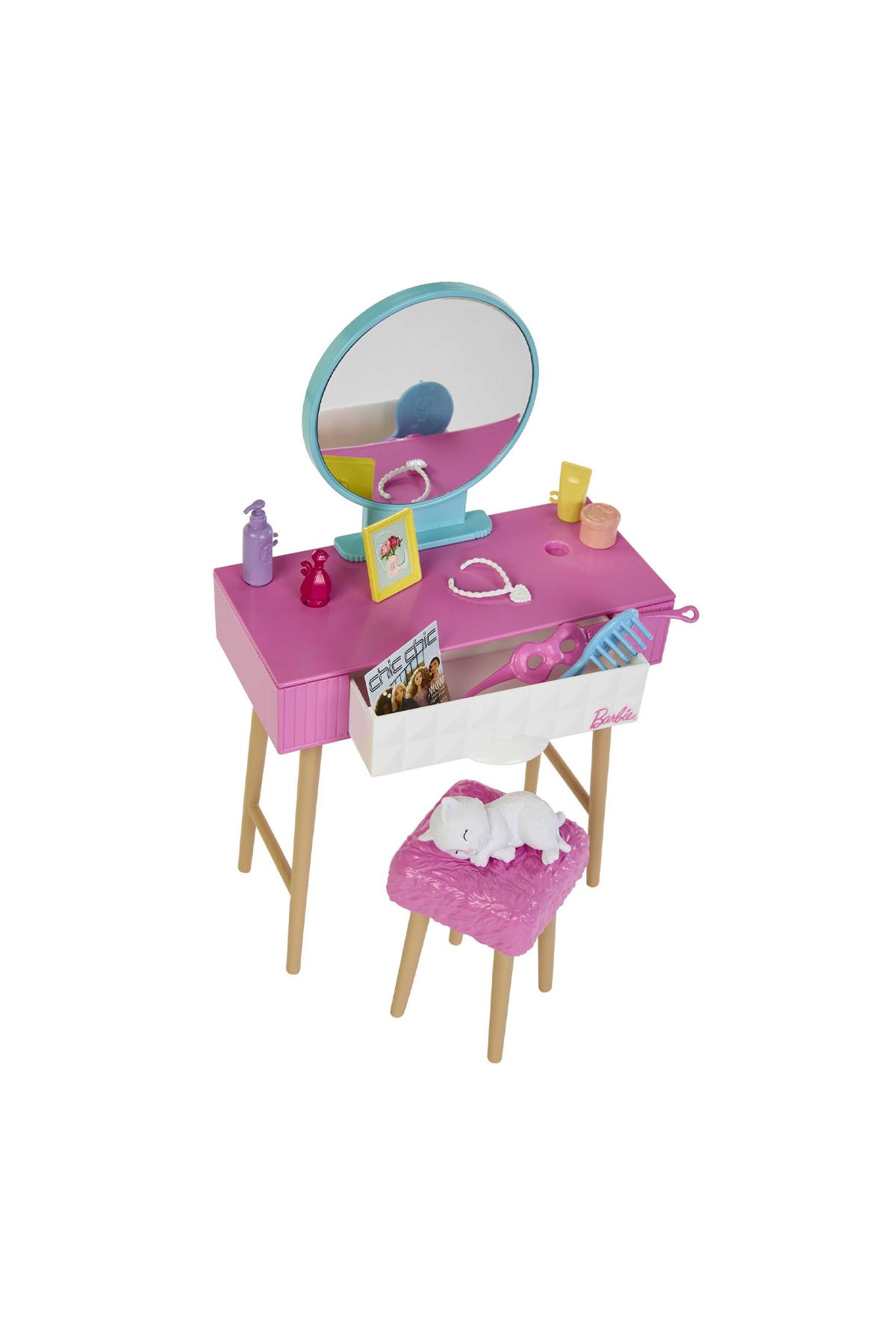 Barbie'nin Yatak Odası Oyun Seti HPT55