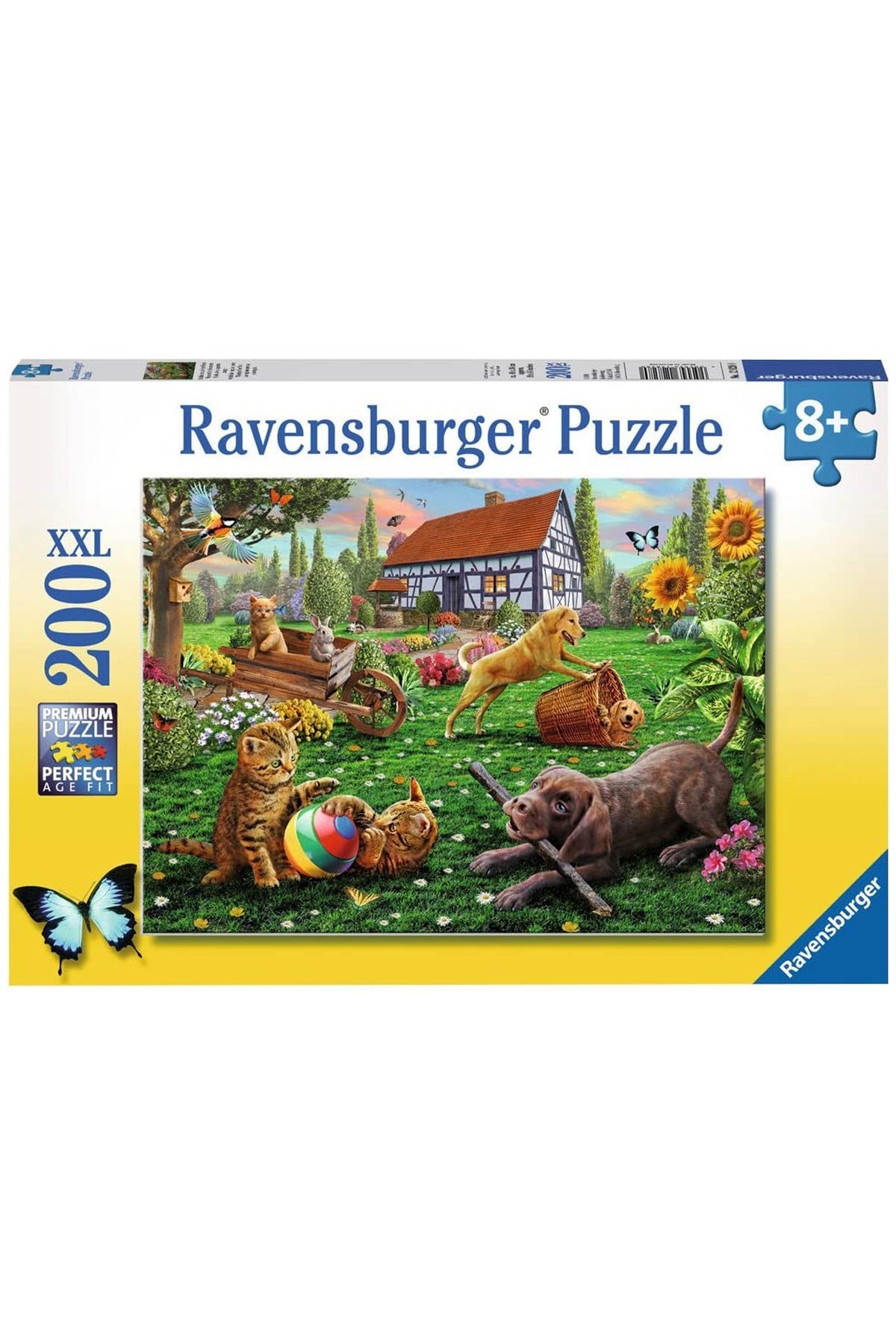 Ravensburger 200 Parçalı Puzzle Bahçede