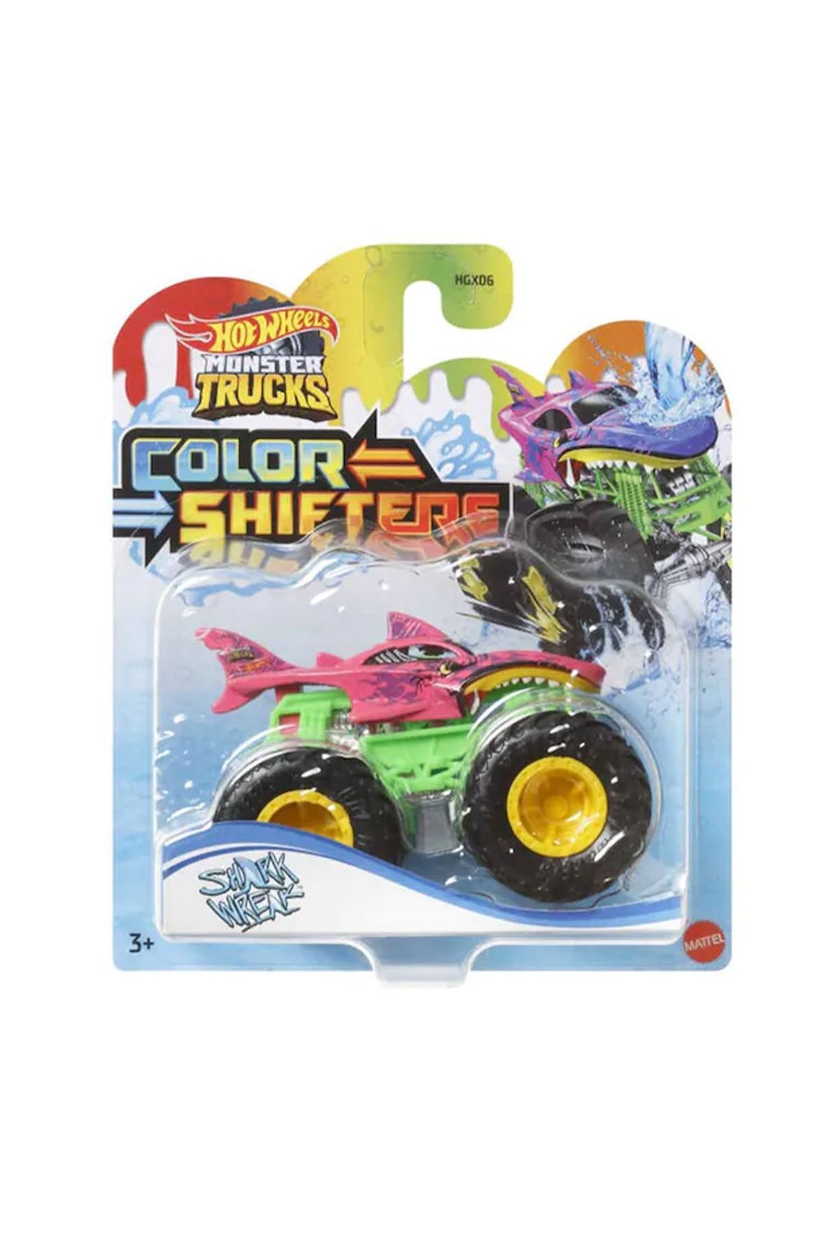 Hot Wheels Monster Trucks Renk De i tiren Ara lar HGX09