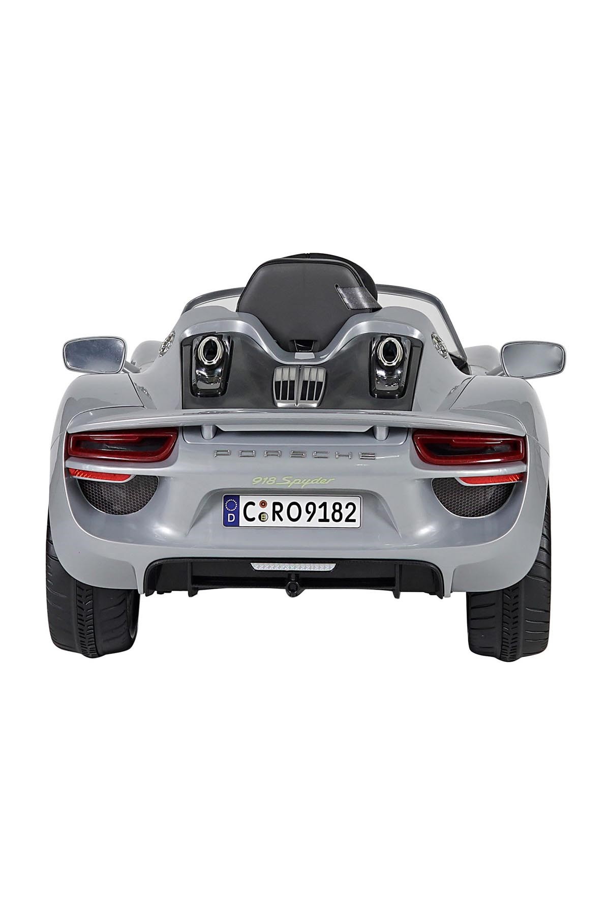 Rollplay W418QHG4 Porsche 918 Spyder 12V Uzaktan Kumandalı Akülü Araba Gri