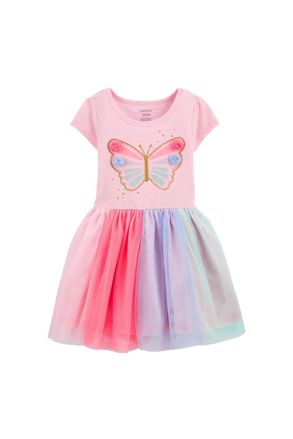 Carter's Küçük Kız Çocuk Elbise Renkli