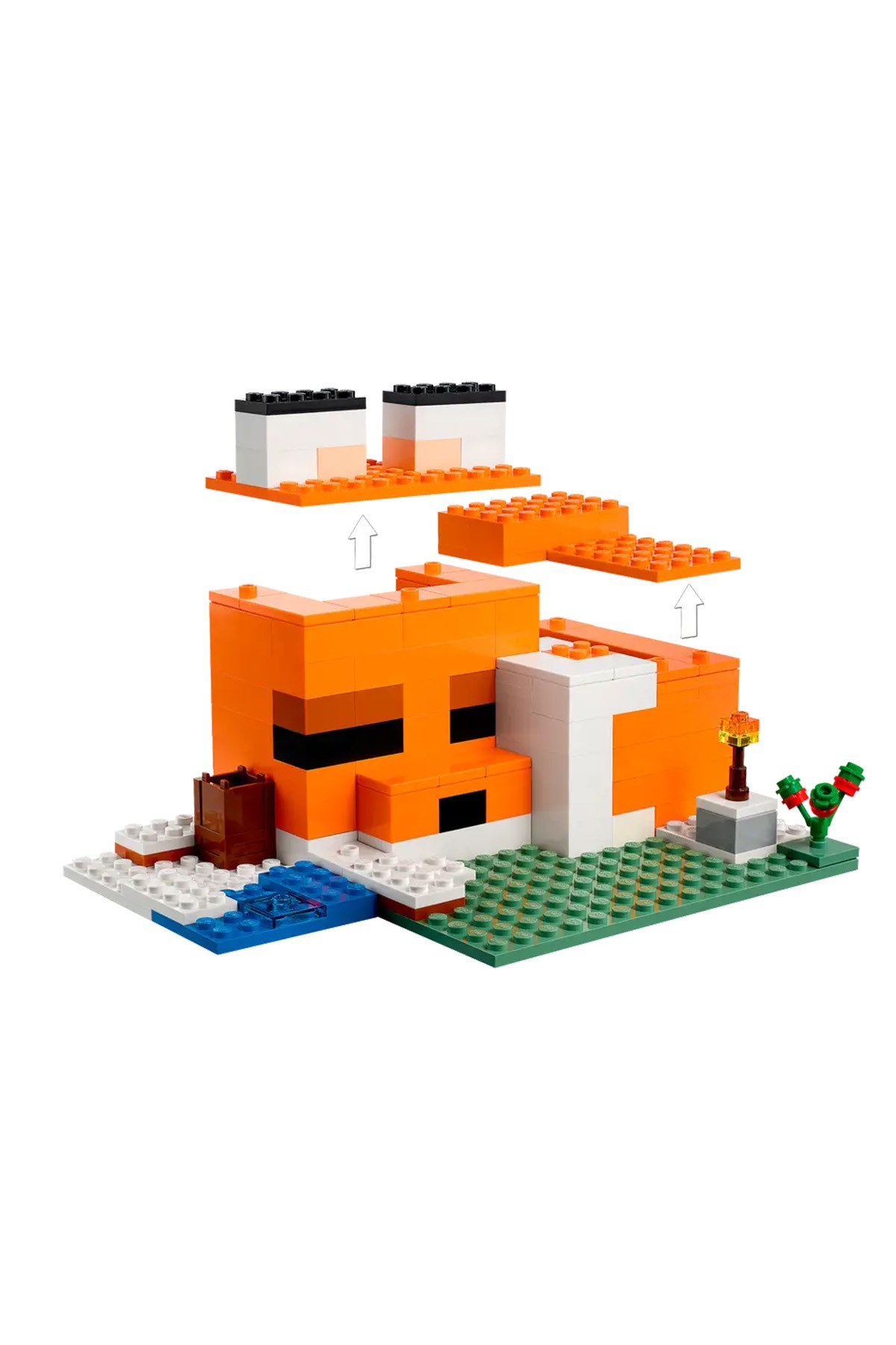 Lego Minecraft Tilki Kulübesi 21178