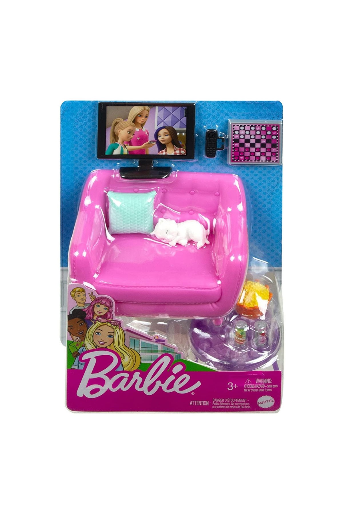 Barbie'nin Ev Dekorasyonu Oyun Setleri HJL55