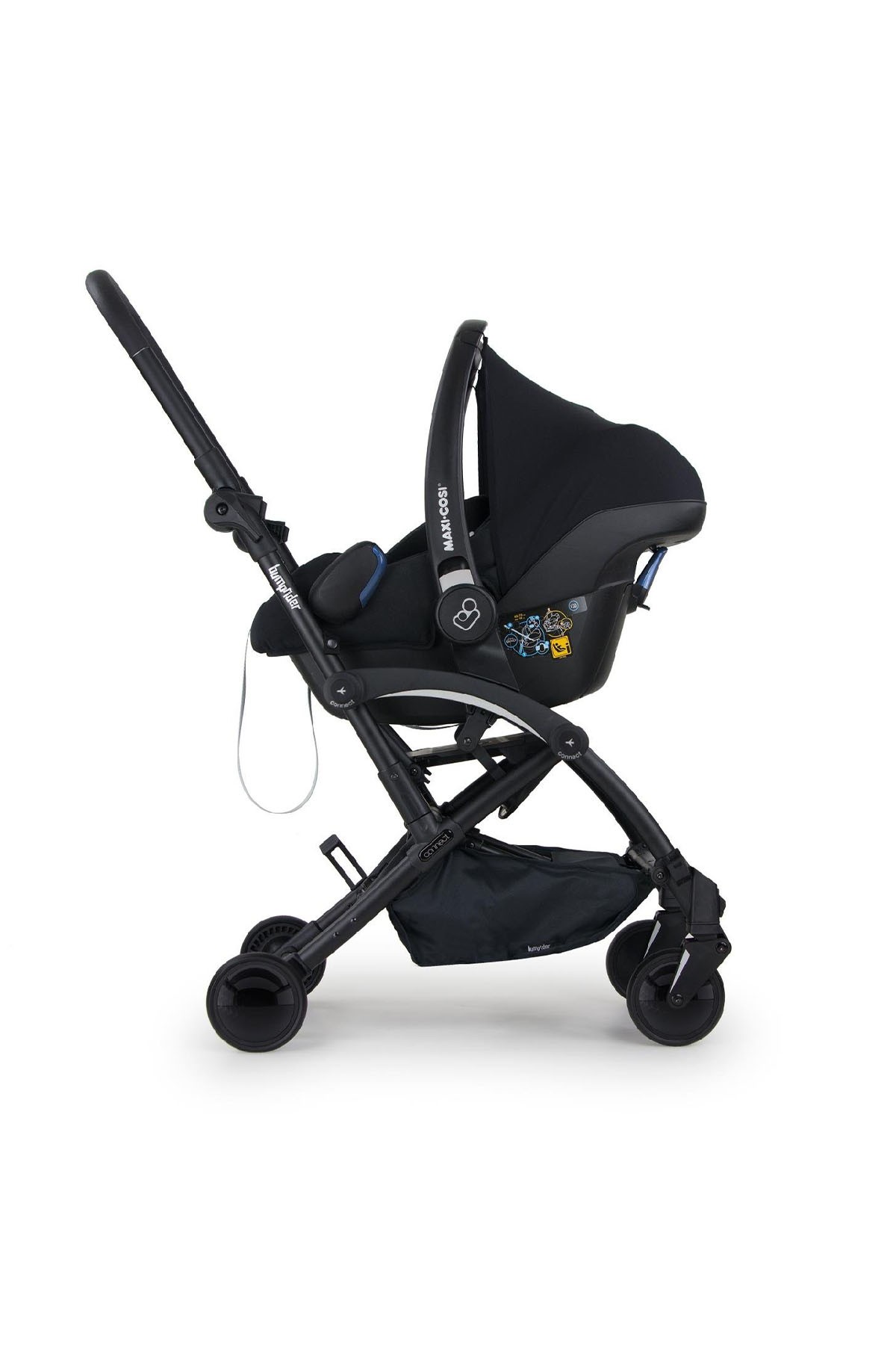 Bumprider Connect Bebek Arabası Black Grey