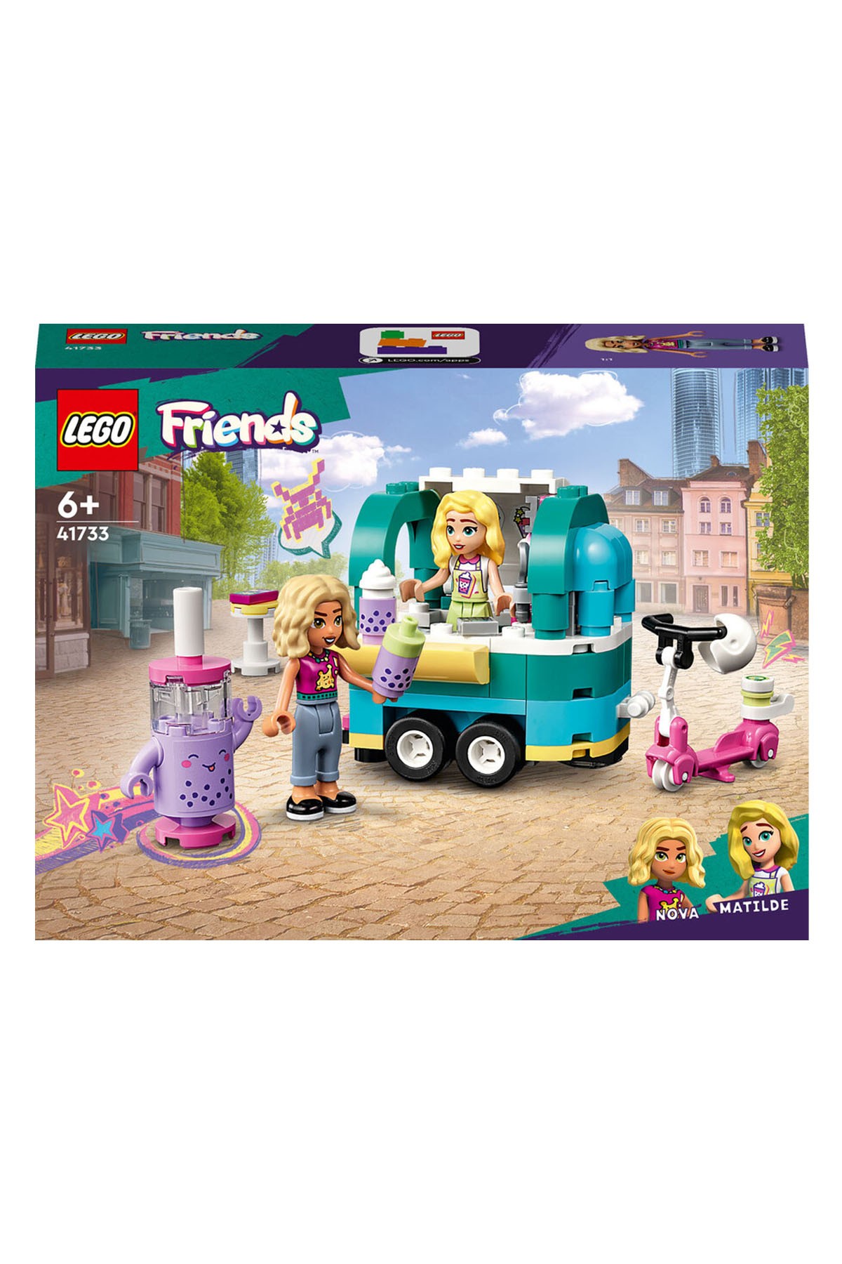 Lego Friends Seyyar İnci Çayı Dükkanı 41733