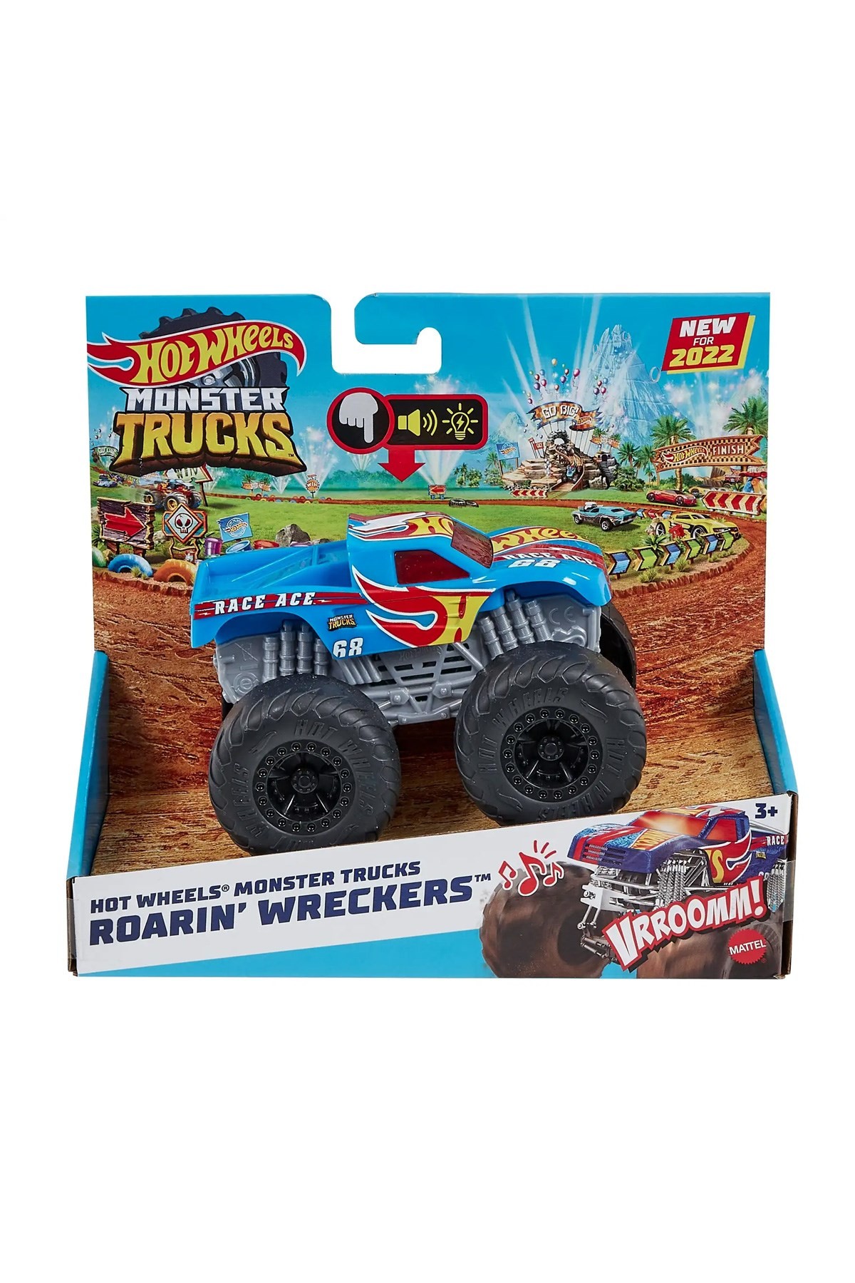 Hot Wheels Monster Trucks 1:43 Kükreyen Arabalar