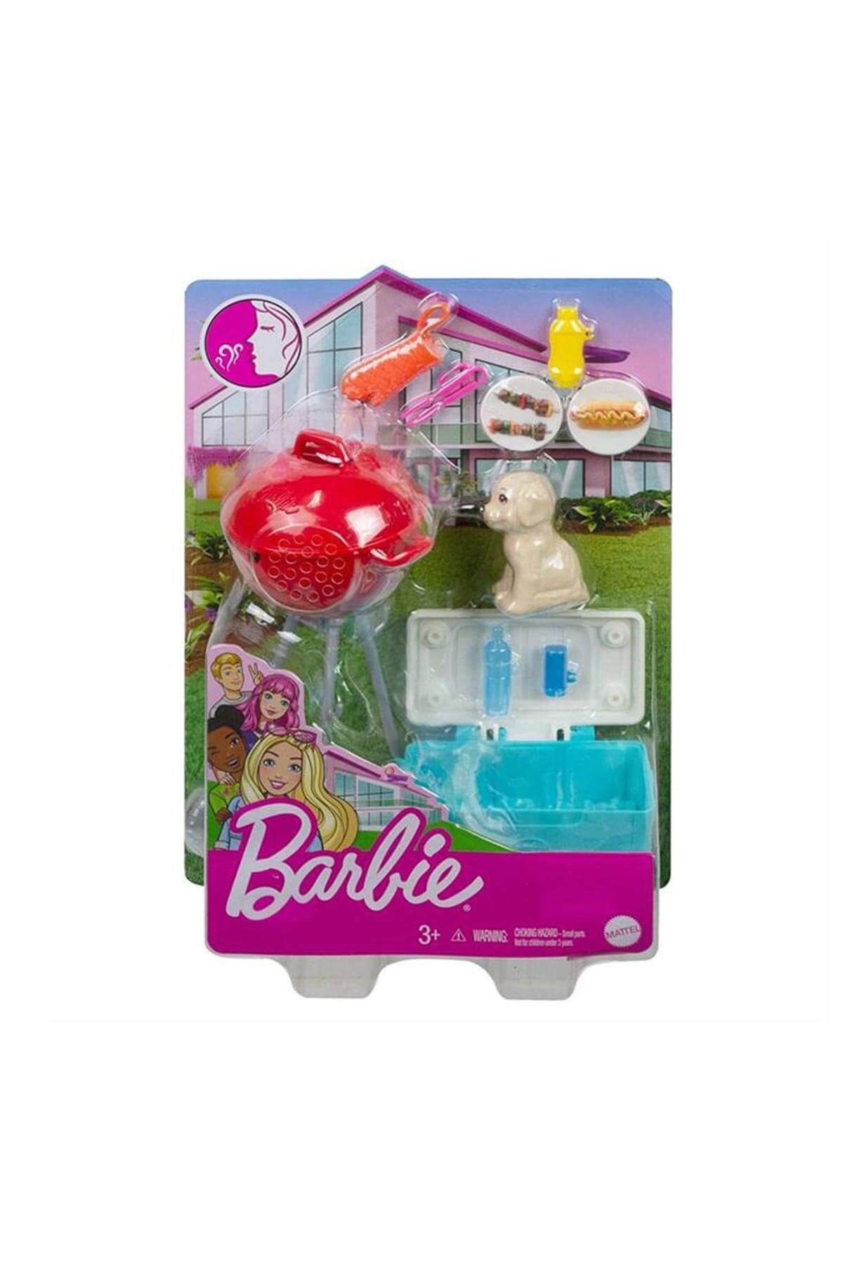 Barbie'nin Ev Dekorasyonu Oyun Setleri GRG76