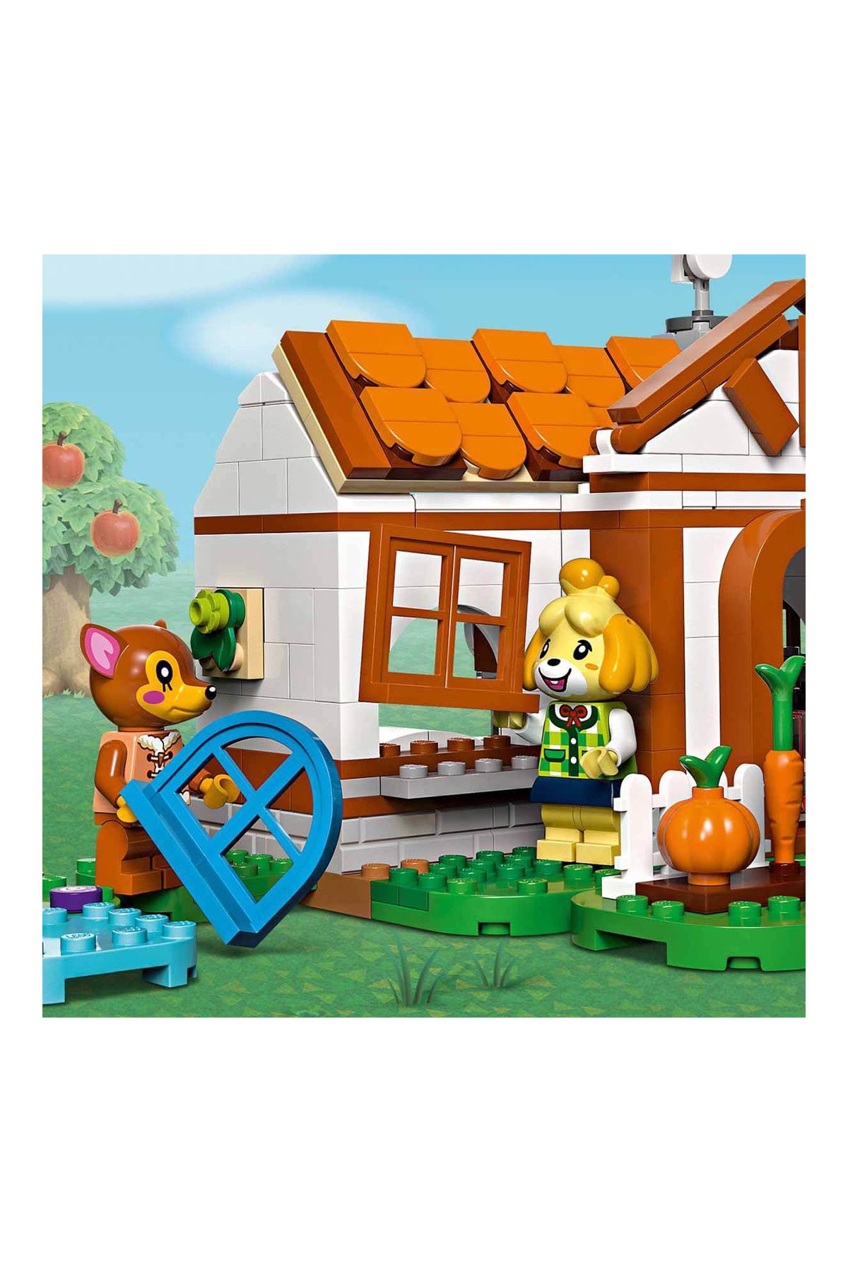 Lego Animal Crossing Isabelle Ev Ziyaretinde 77049