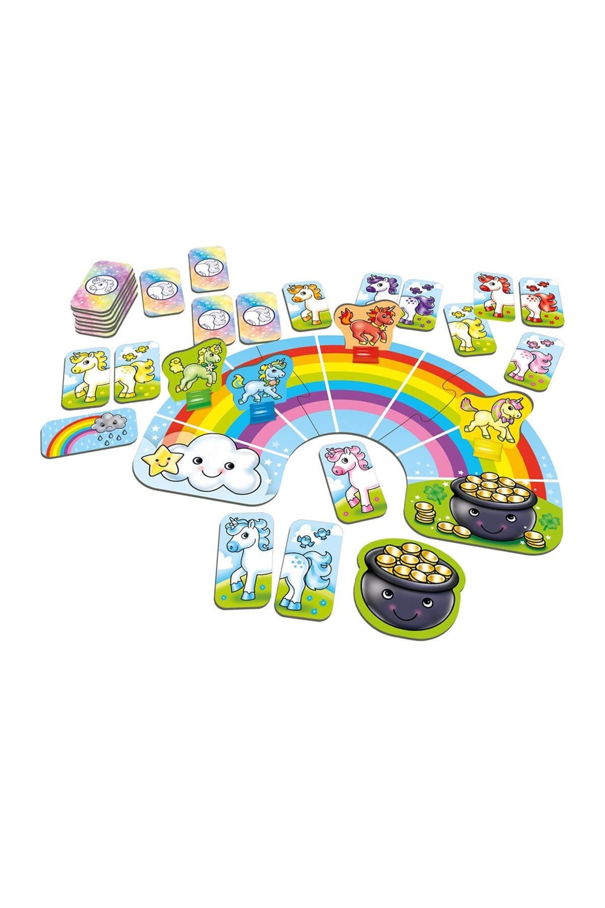 Orchard Toys Rainbow Unicorns Kutu Oyunu 3-5 Yaş