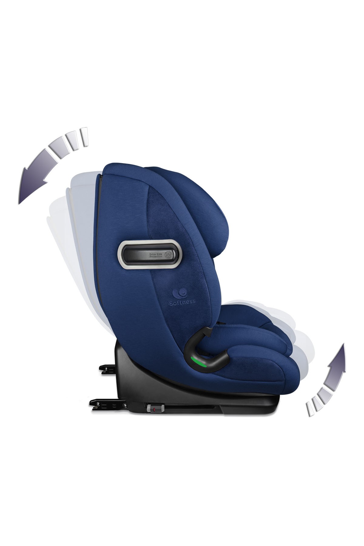 Renolux Olymp I-Size Softness Isofix 76-150 cm (9-36 Kg) Oto Koltuğu Lacivert