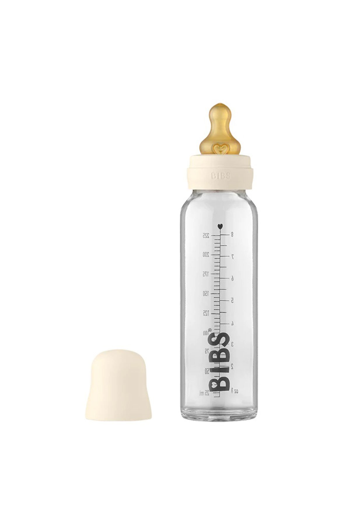 Bibs Baby Bottle Complete Set Biberon Ivory 225 ml