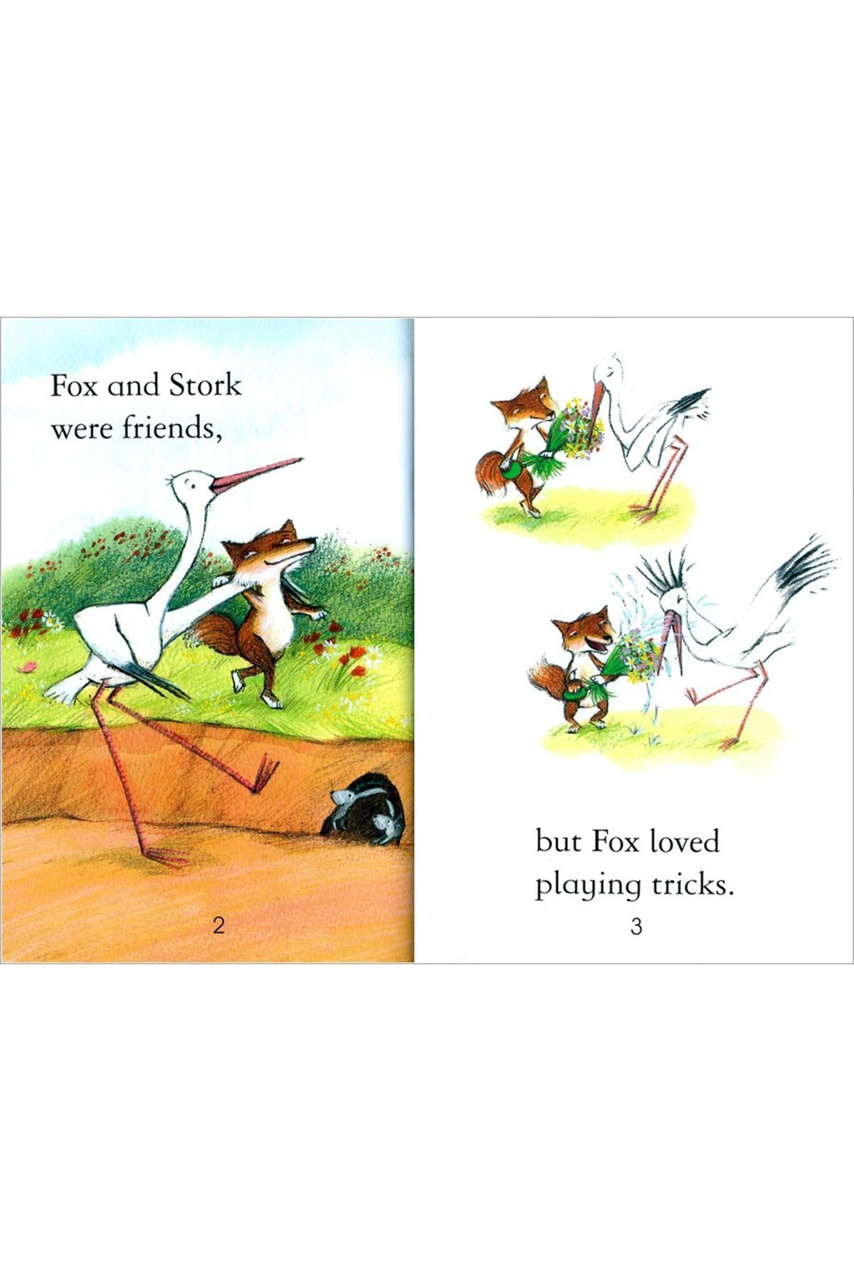 The Usborne FR1: Fox and the Stork
