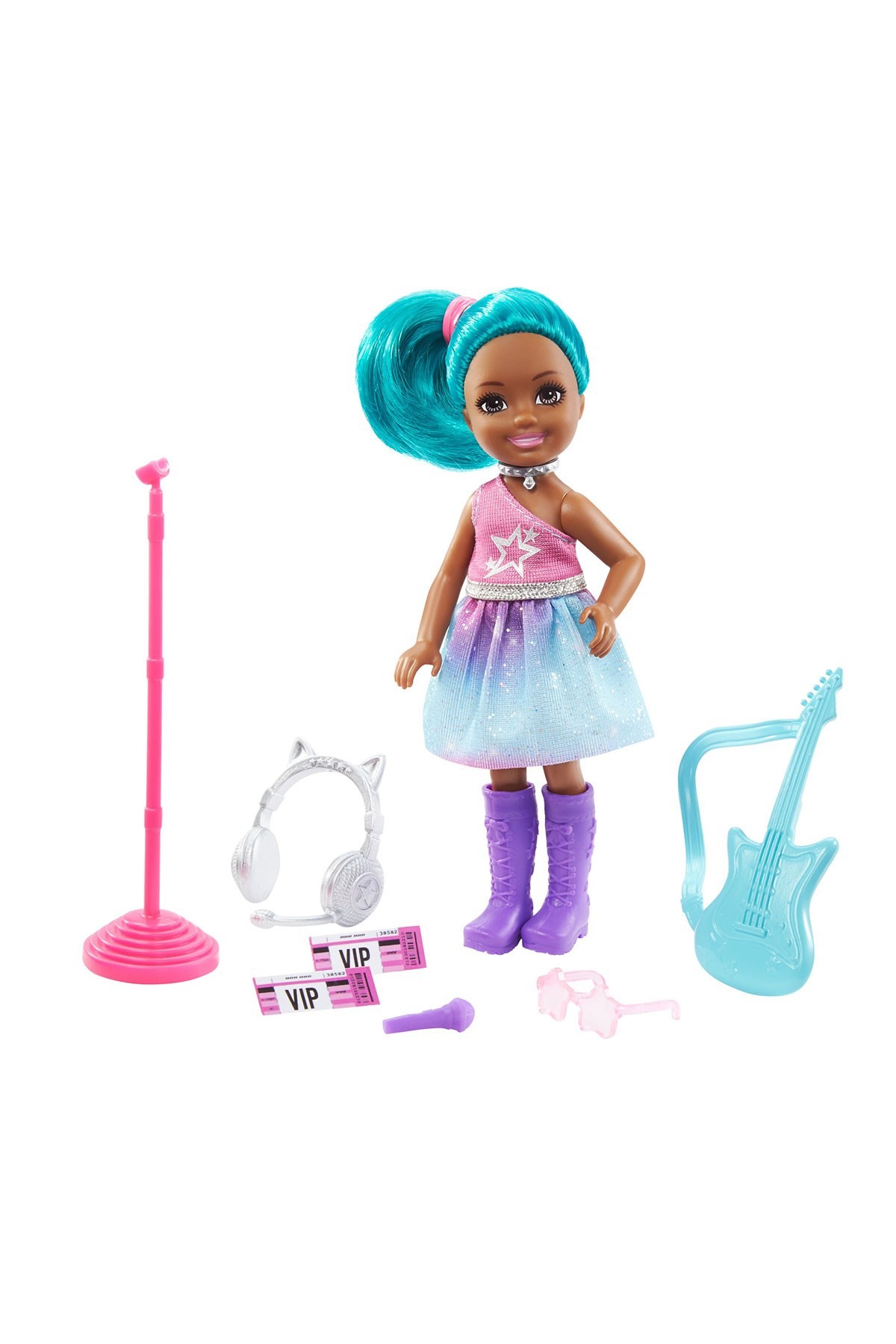 Barbie Chelsea Meslekleri Öğreniyor Bebek Serisi Rock Yıldızı GTN89