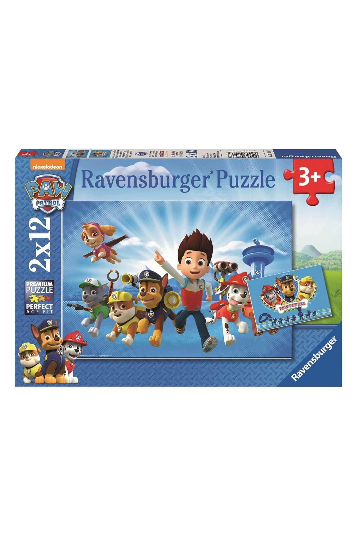 Ravensburger 2x12 Parçalı Puzzle Paw Patrol - 075867