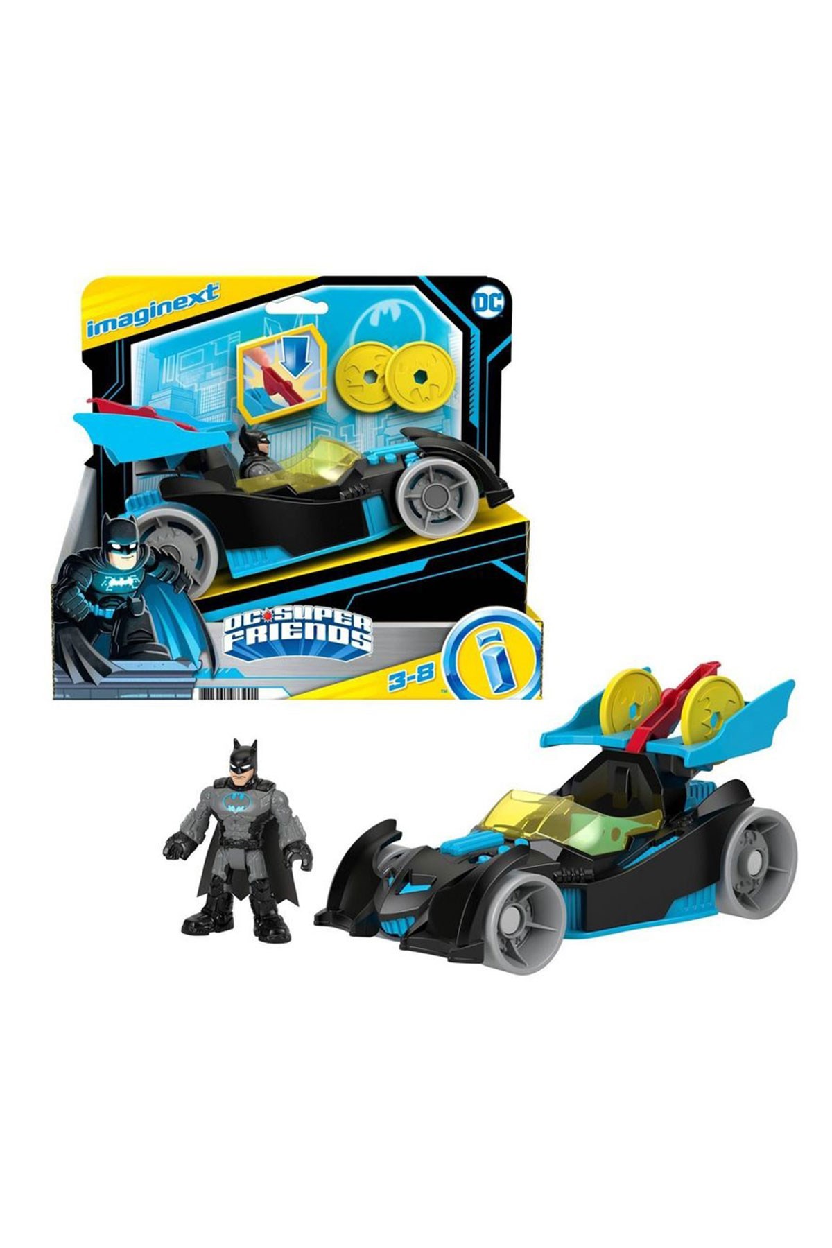 Imaginext DC Super Friends Özel Araçlar Batmobil