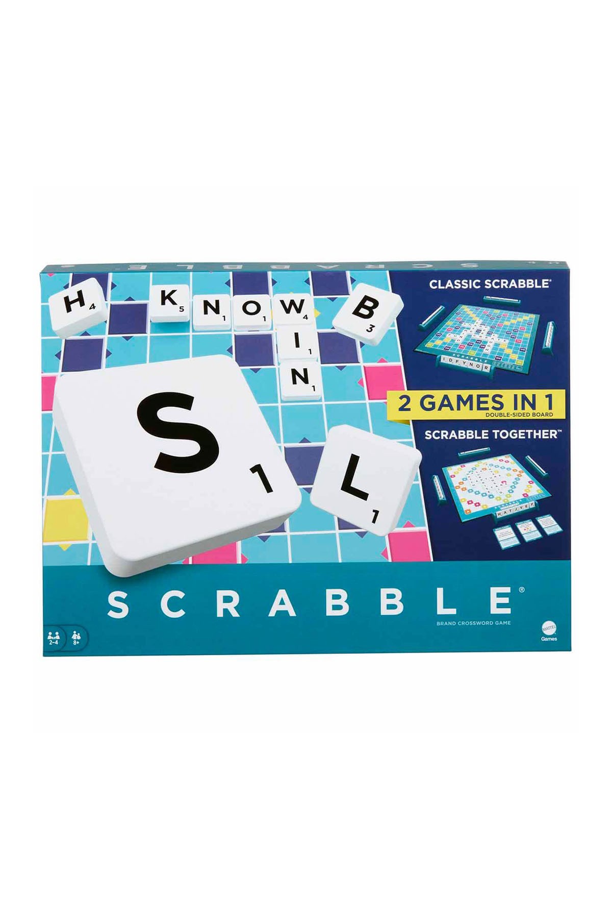 Scrabble Orijinal İkisi Bir Arada İngilizce HWD43