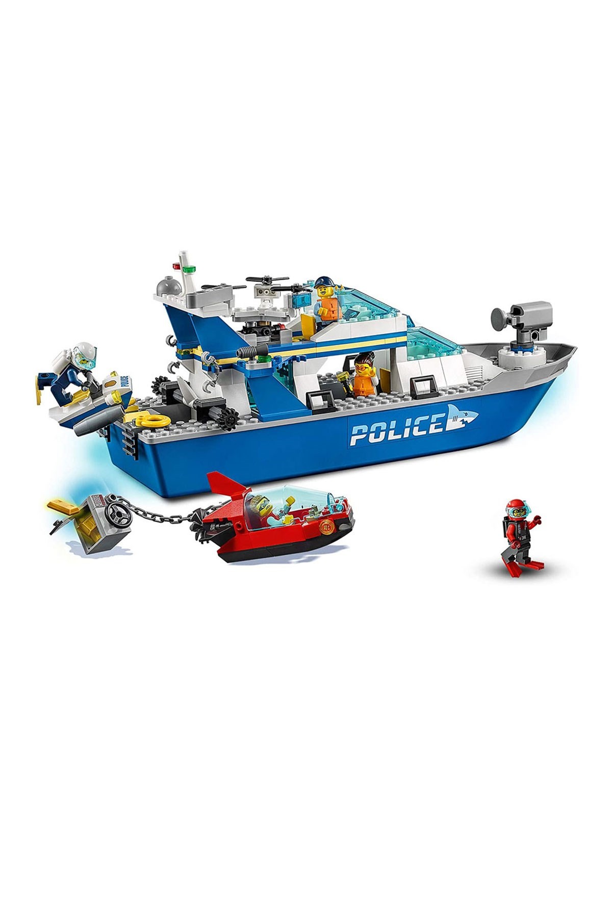 Lego City Polis Devriye Botu 60277