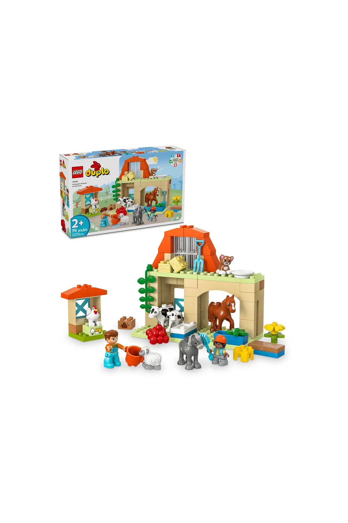 Lego Duplo Town Çiftlikte Hayvanların Bakımı 10416