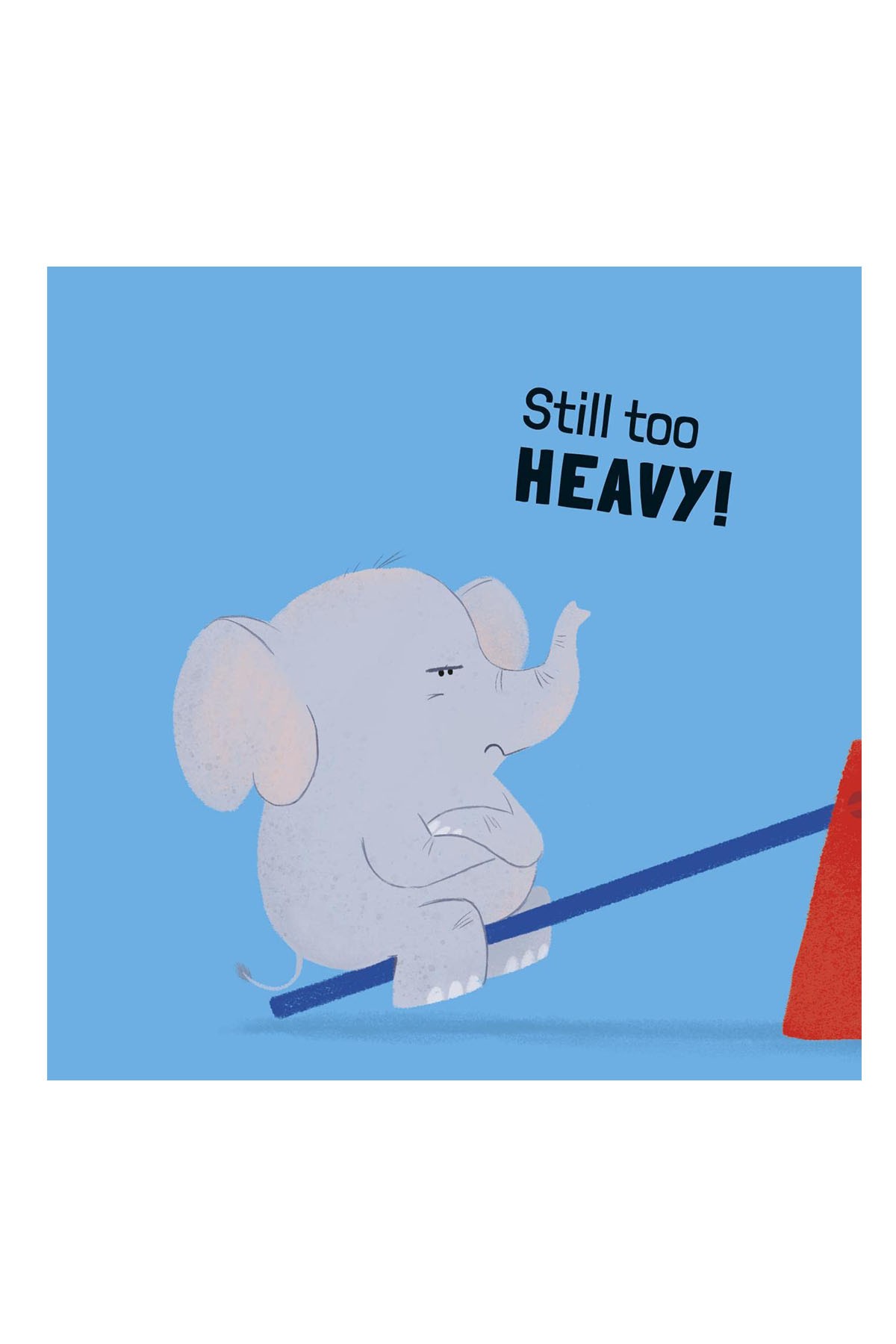 Oxford Childrens Book - Too Heavy, Elephant!