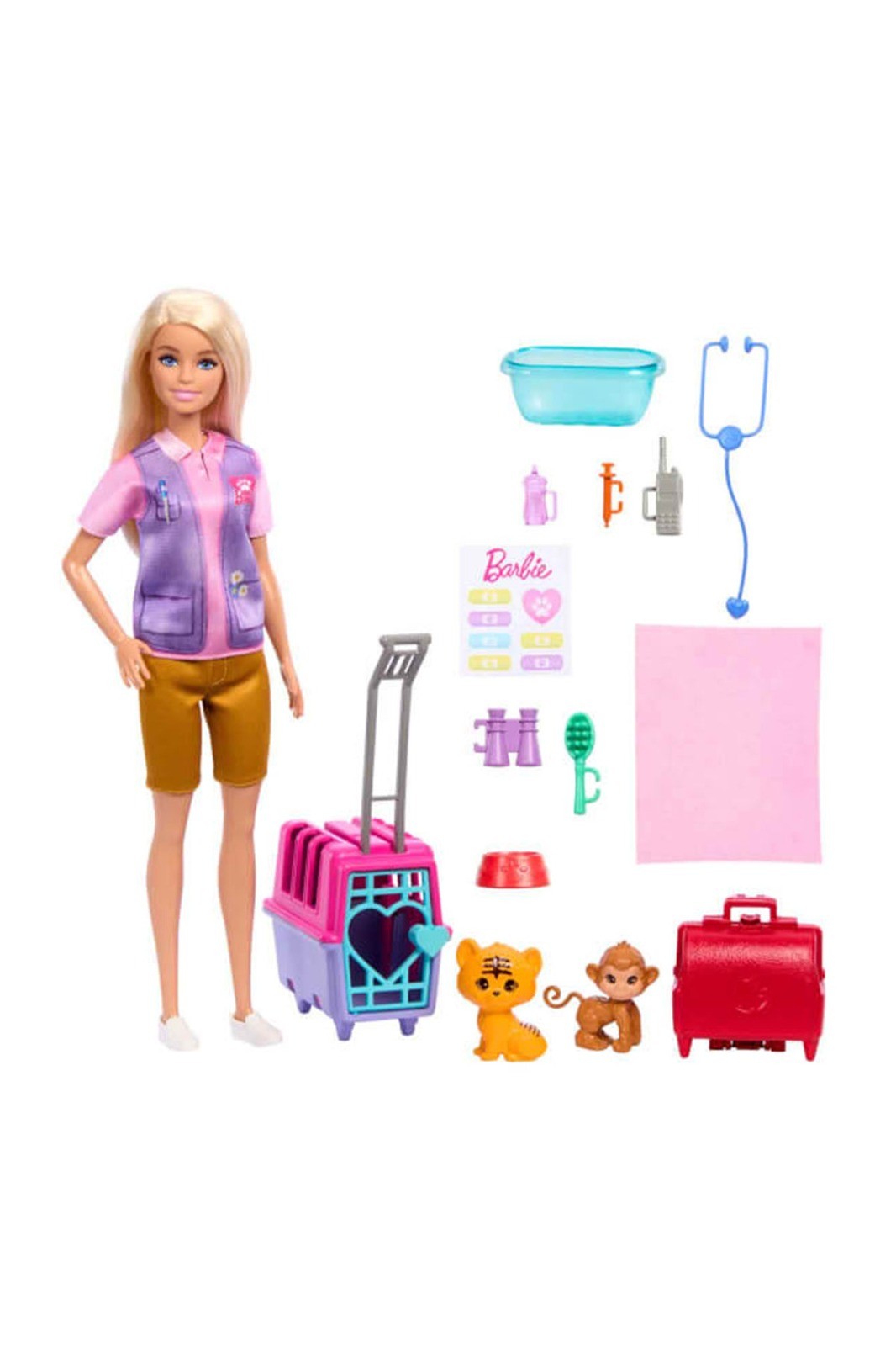 Barbie Veteriner Mini Oyun Seti