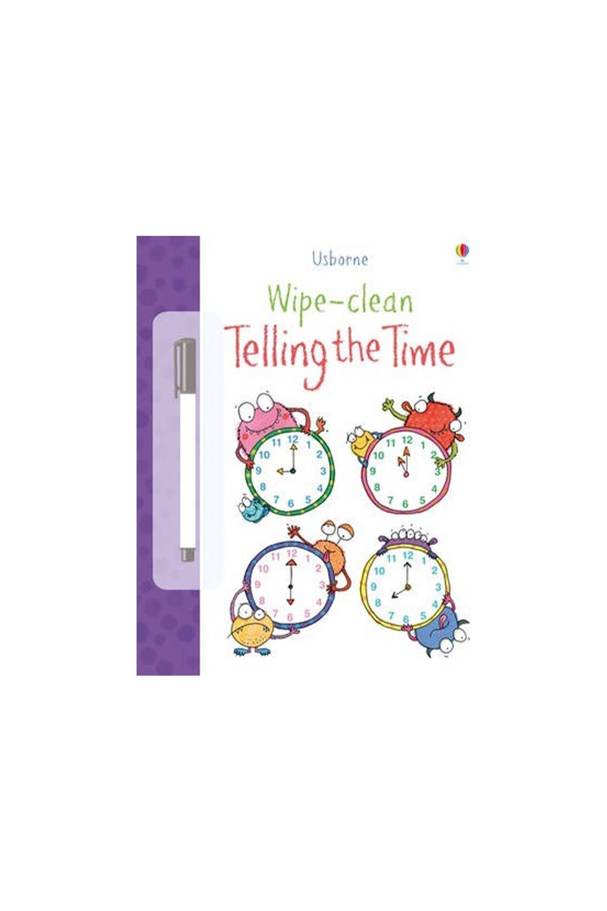 The Usborne Wipe Clean Telling The Time