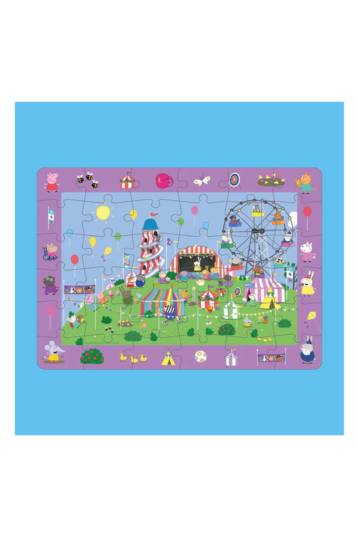 Moritoys Peppa Pig Look & Find Puzzle: Children's Festival 36 Parça Yapboz ve Gözlem Oyunu