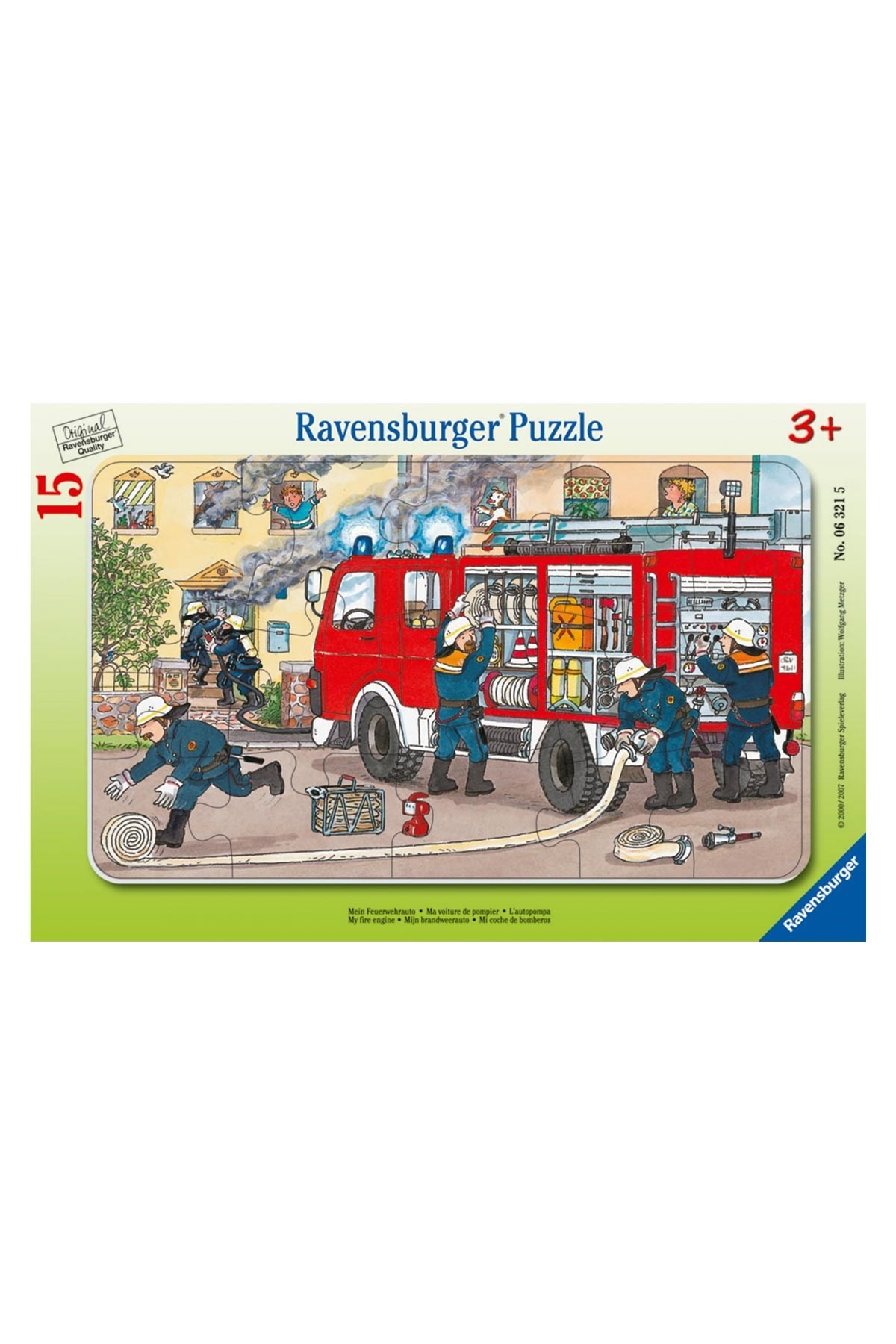 Ravensburger 15 Parçalı Puzzle Fireman