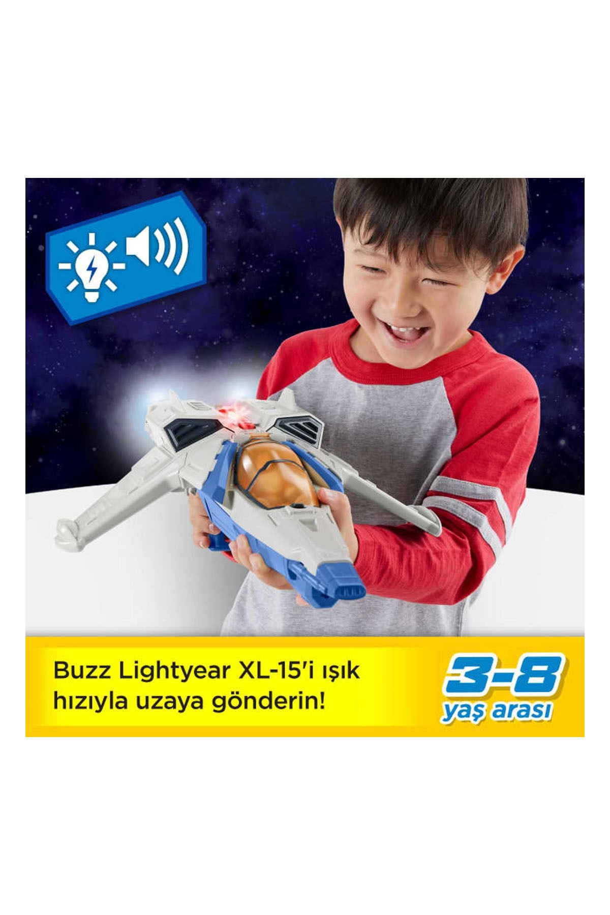 Lightyear Buzz ve Işıklı Sesli Uzay Aracı