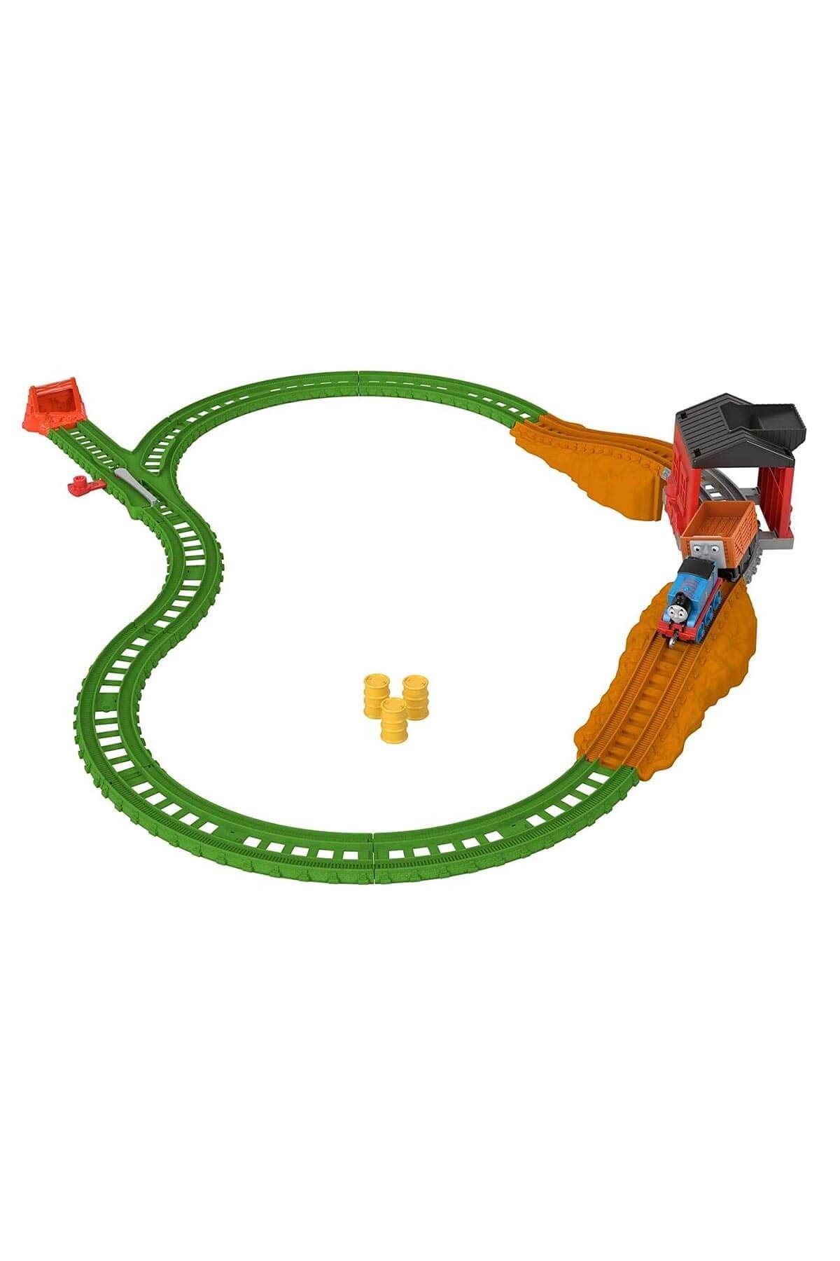 Thomas ve Arkadaşları Yükleme İstasyonu Oyun Seti Sür Bırak Trenli GXD46