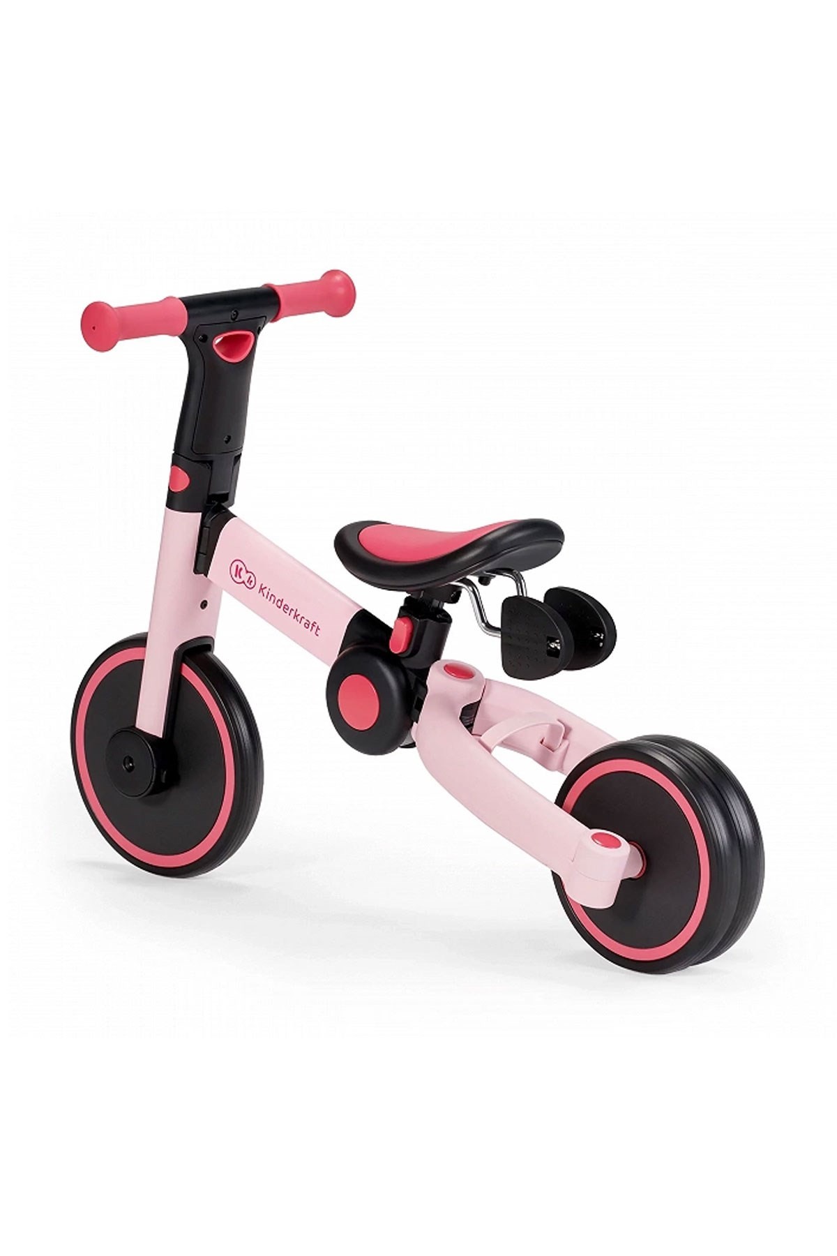 Kinderkraft 4TRIKE Üç Tekerlekli Bisiklet Candy Pink