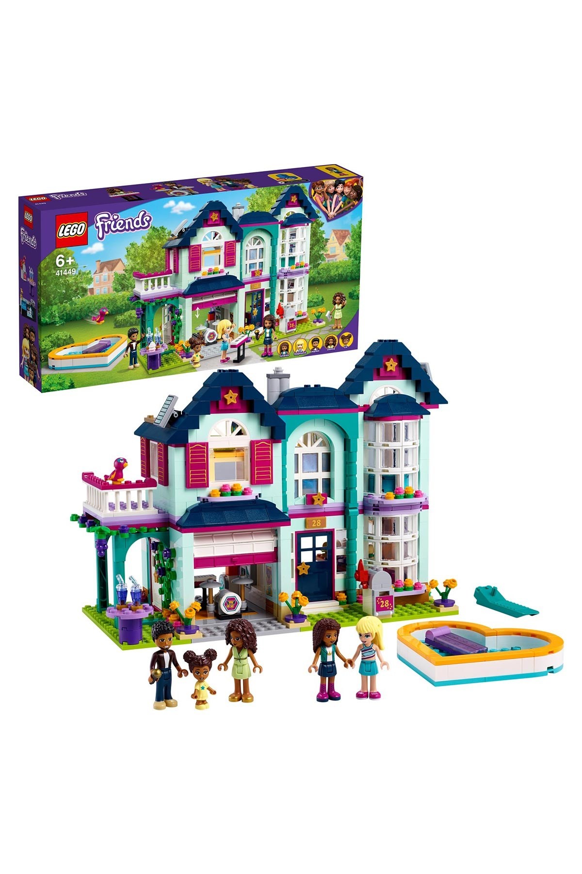 Lego Friends Andrea'nın Aile Evi Yapım Seti 41449