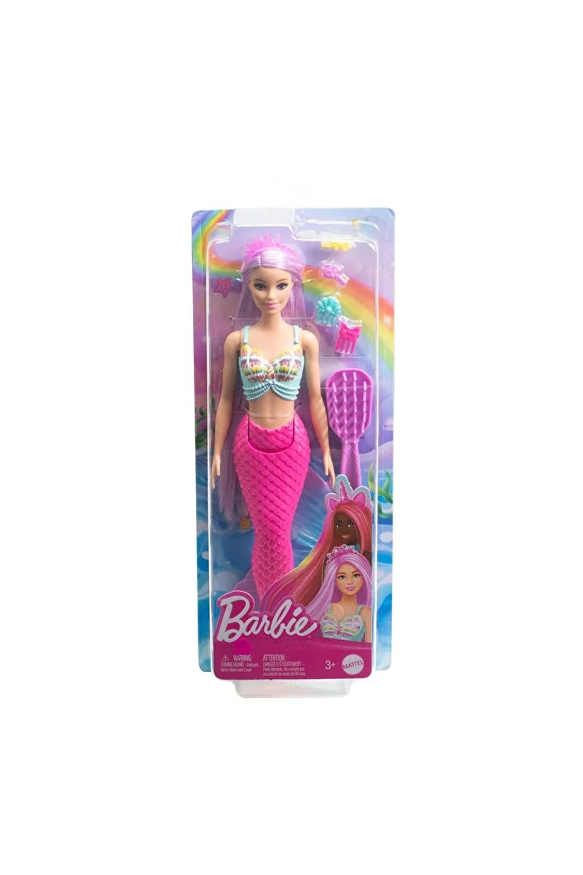 Barbie Uzun Saçlı Muhteşem Deniz Kızı HRR00