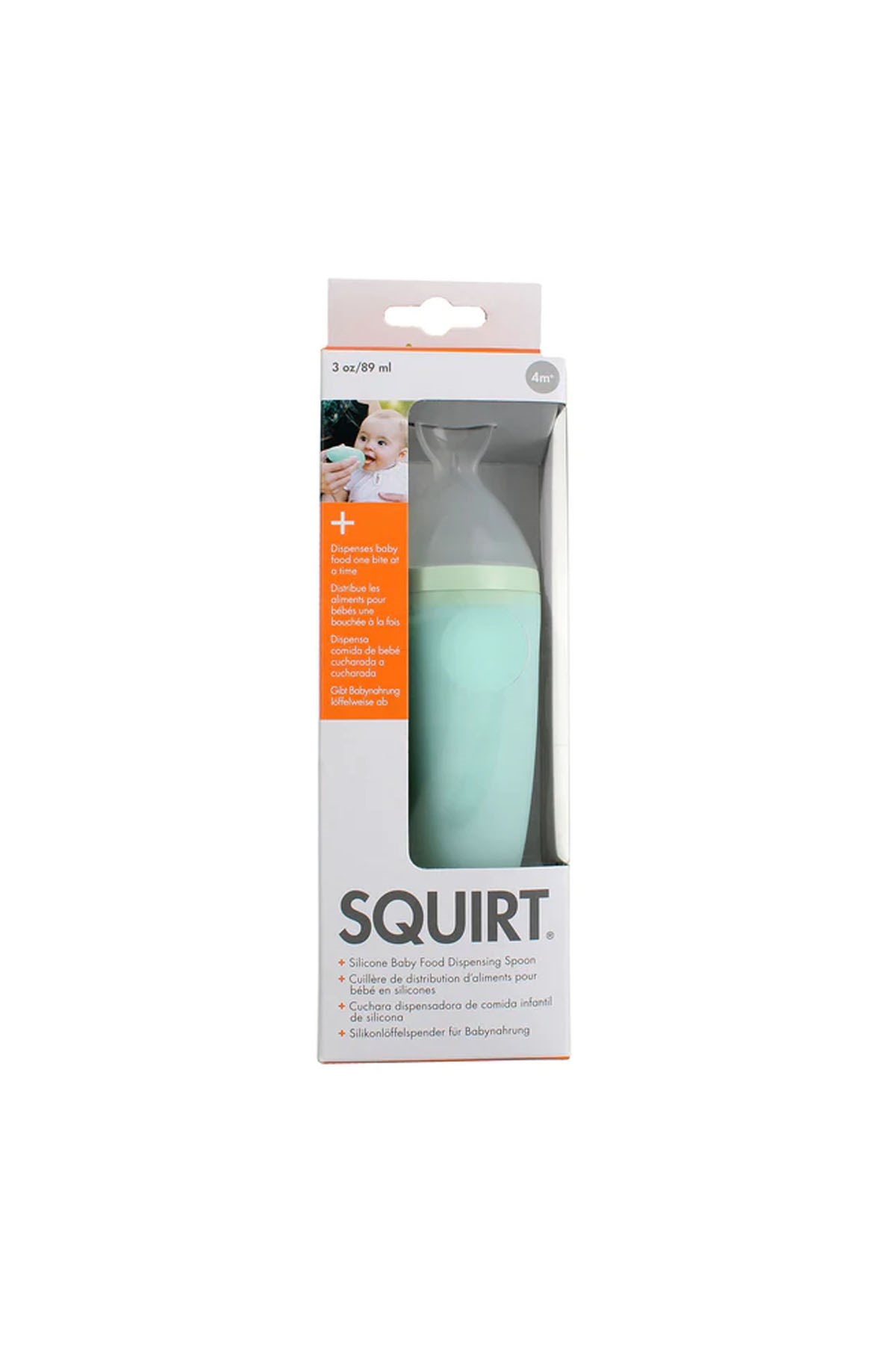 Boon Squirt Silikon Mama Kaşığı Yeşil