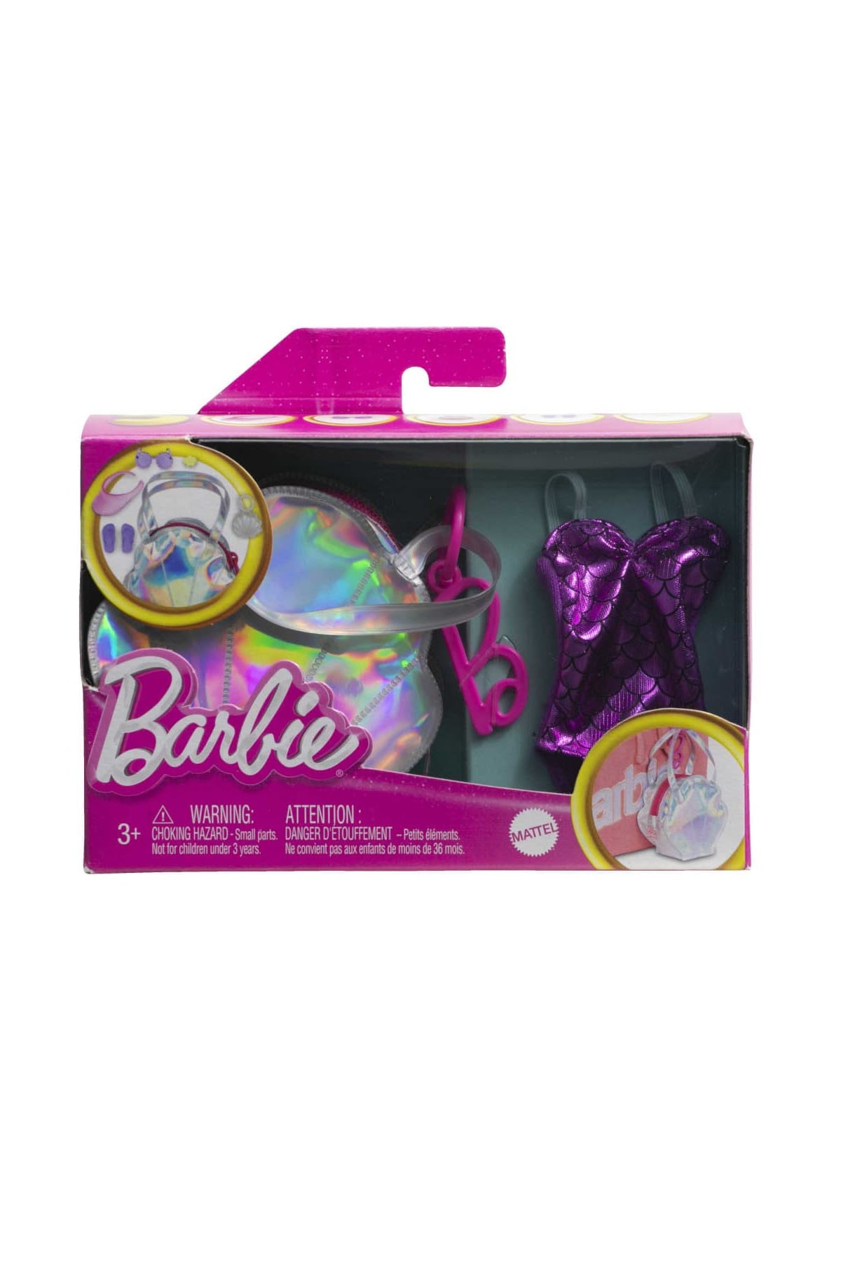 Barbie'nin Mini Çanta Aksesuarları HJT43