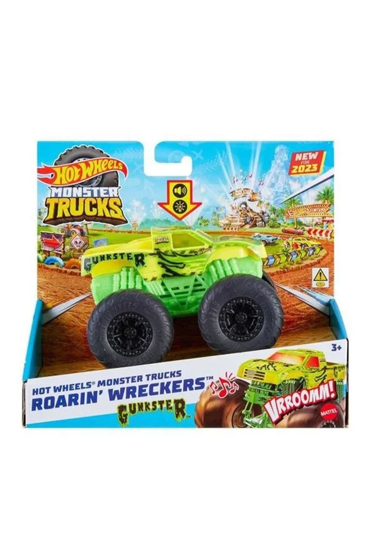 Hot Wheels Monster Trucks 1:43 Kükreyen Arabalar Roarin Wreckers HMM54