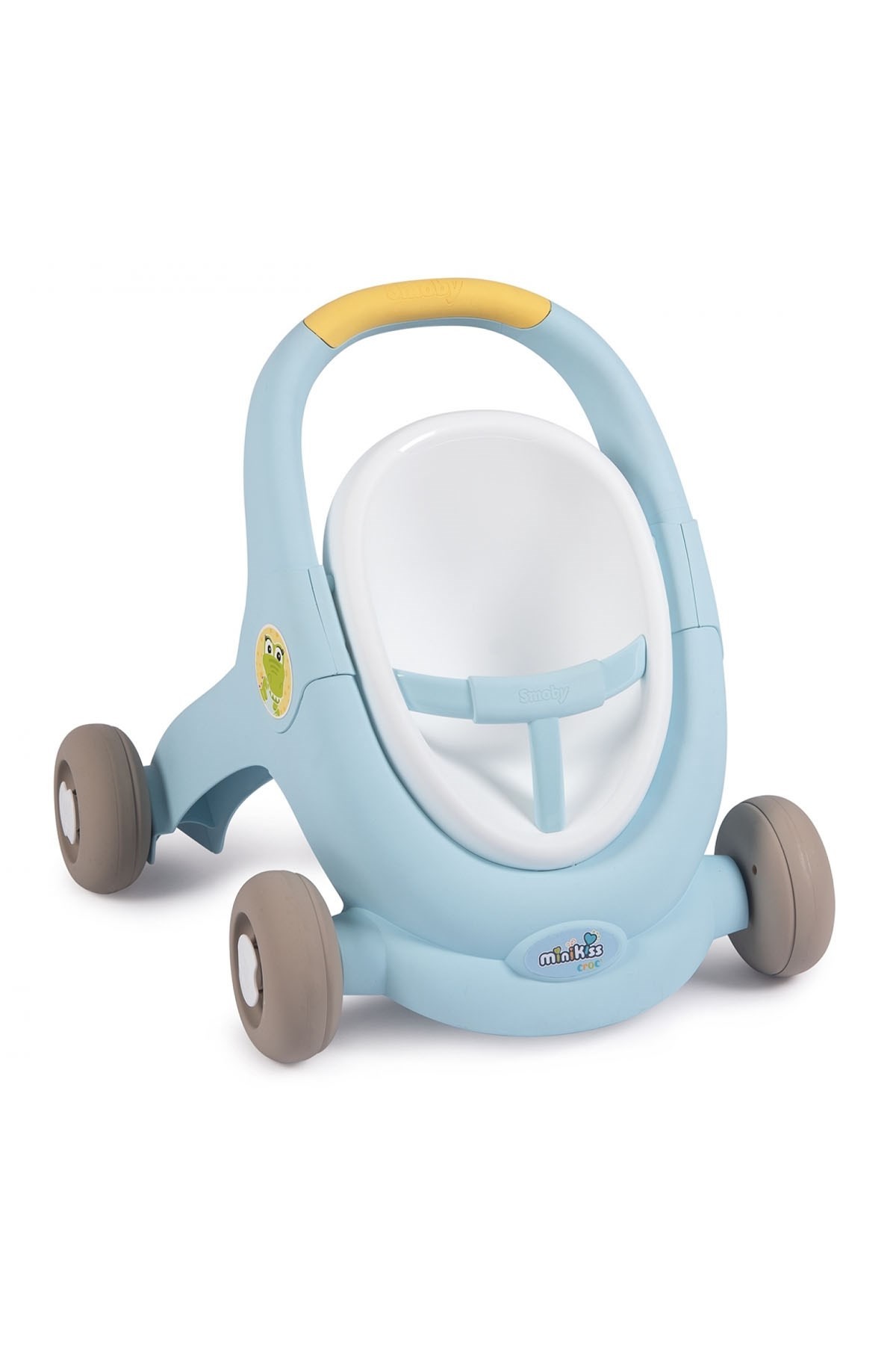Smoby Minikiss 3'ü1 Arada Bebek Arabası Oyuncağı Mavi