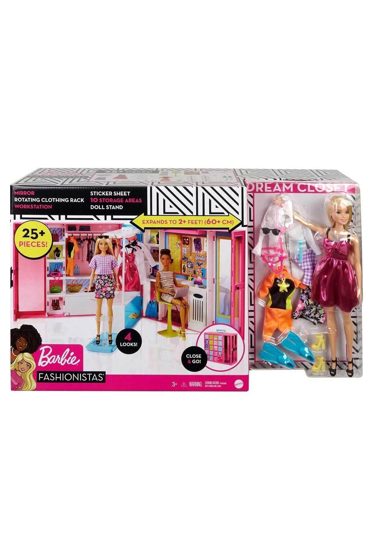 Barbie'nin Rüya Dolabı Oyun Seti