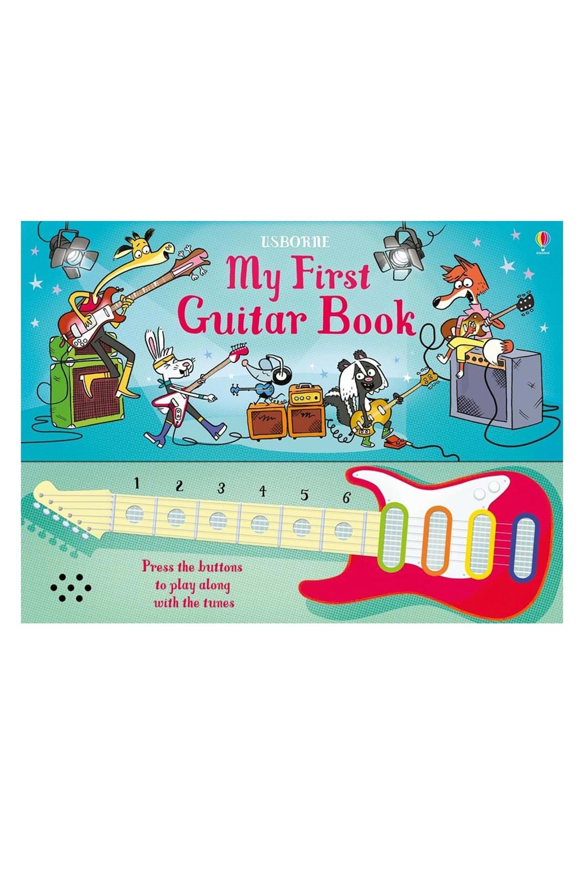 The Usborne My First Guitar Book Beyaz
